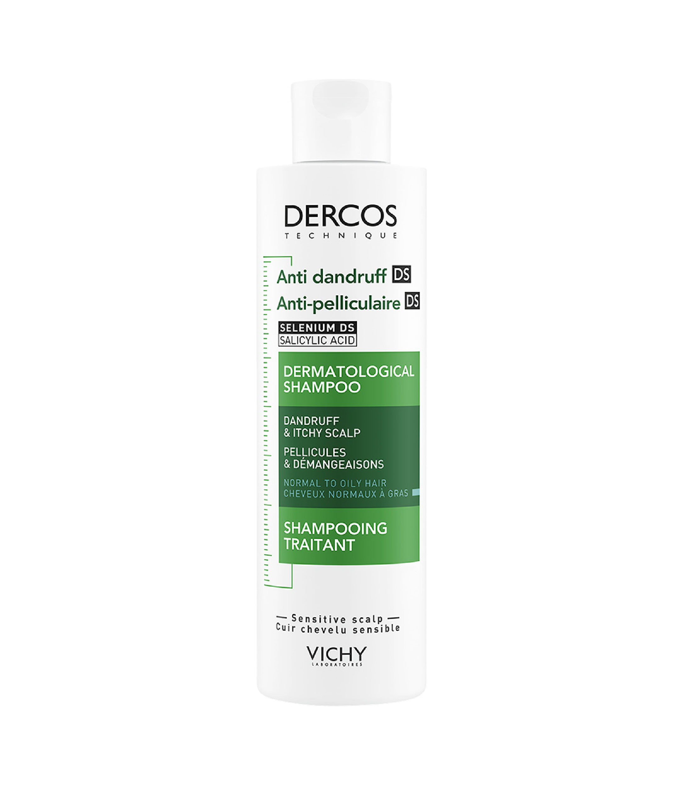 Shampoo Auxiliar para el control de la caspa, 200 ml