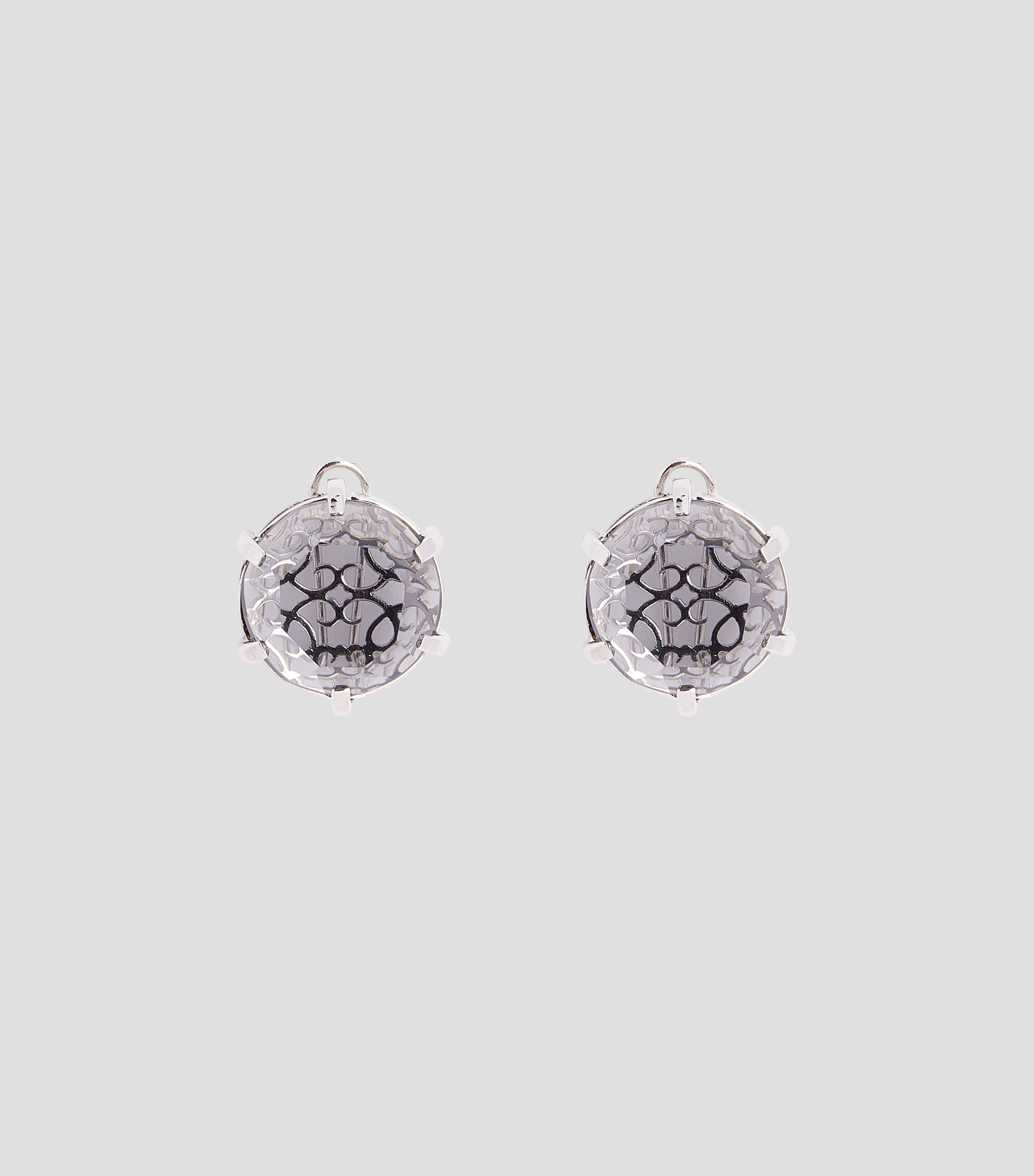 Aretes en plata Luna Mujer