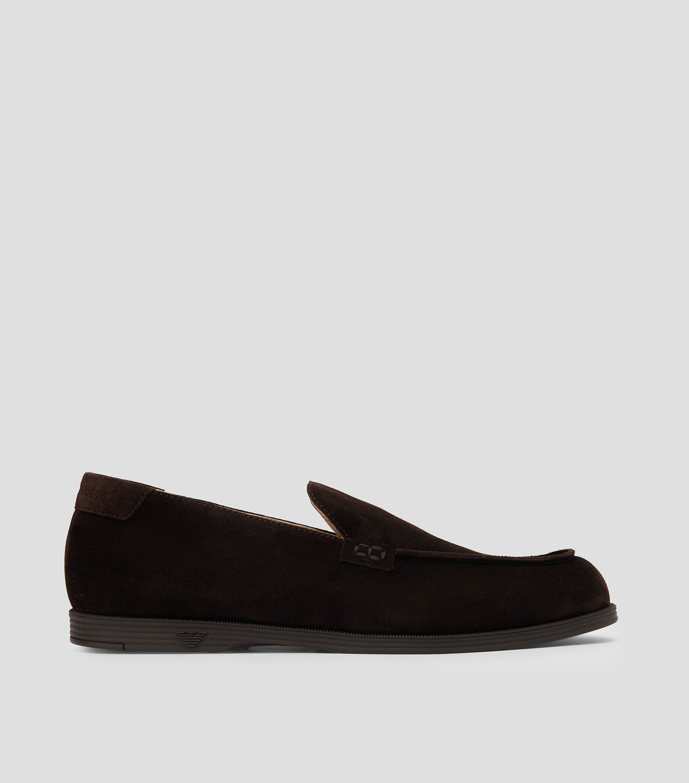 Mocasines en piel lisos Hombre