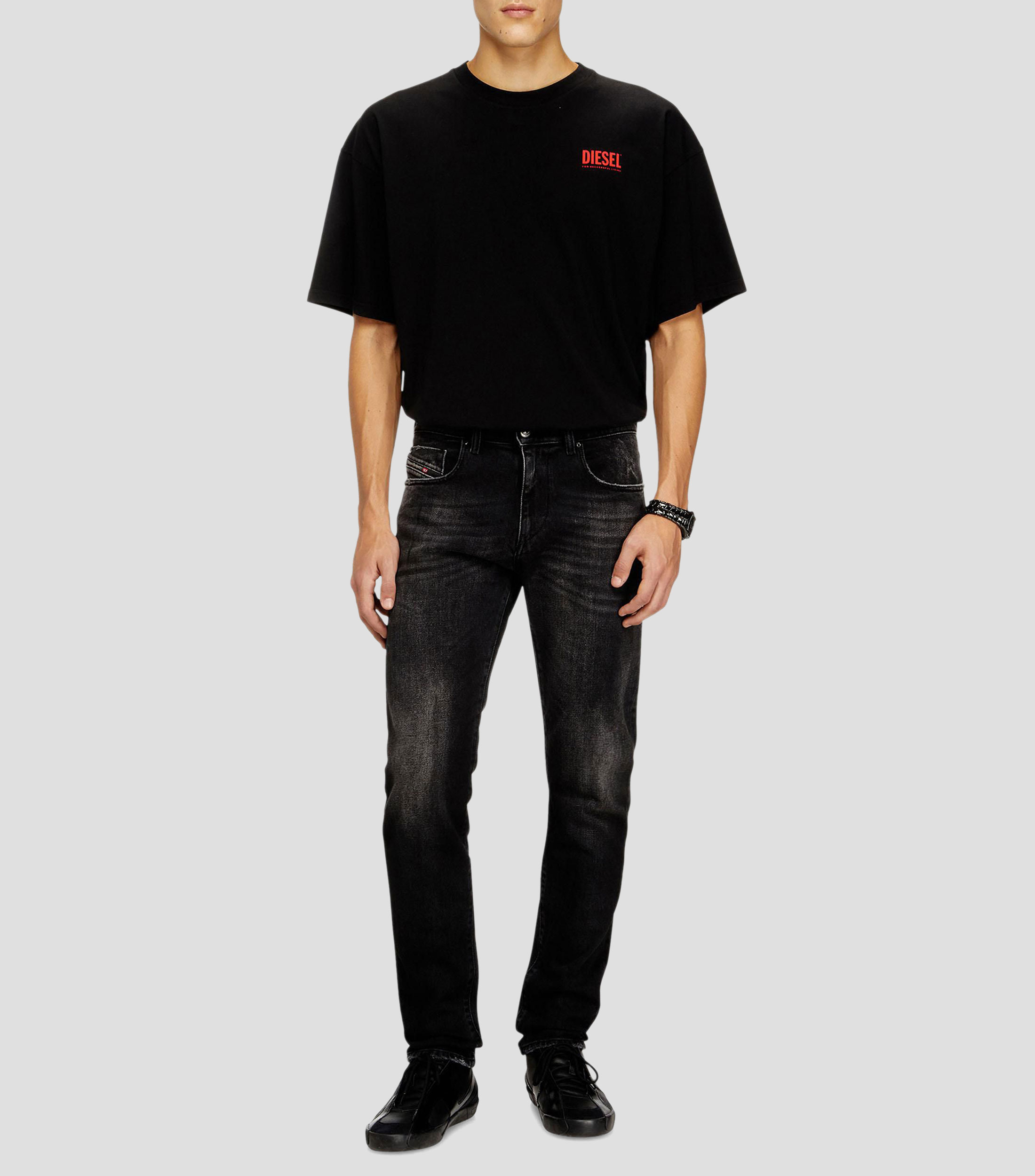 Jeans 2019 D-Strukt de corte slim Hombre