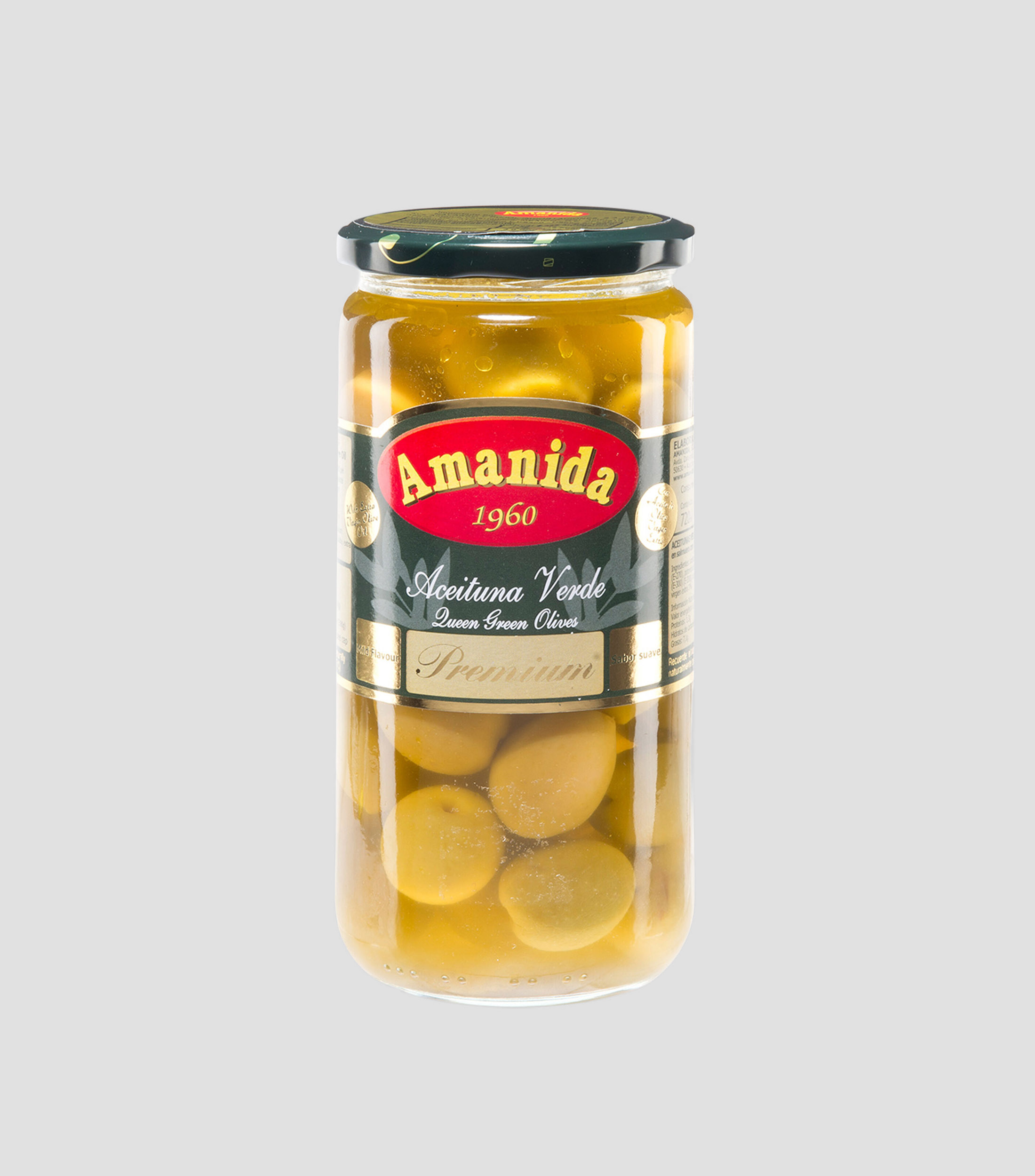 Aceituna Verde Amanida 660 g
