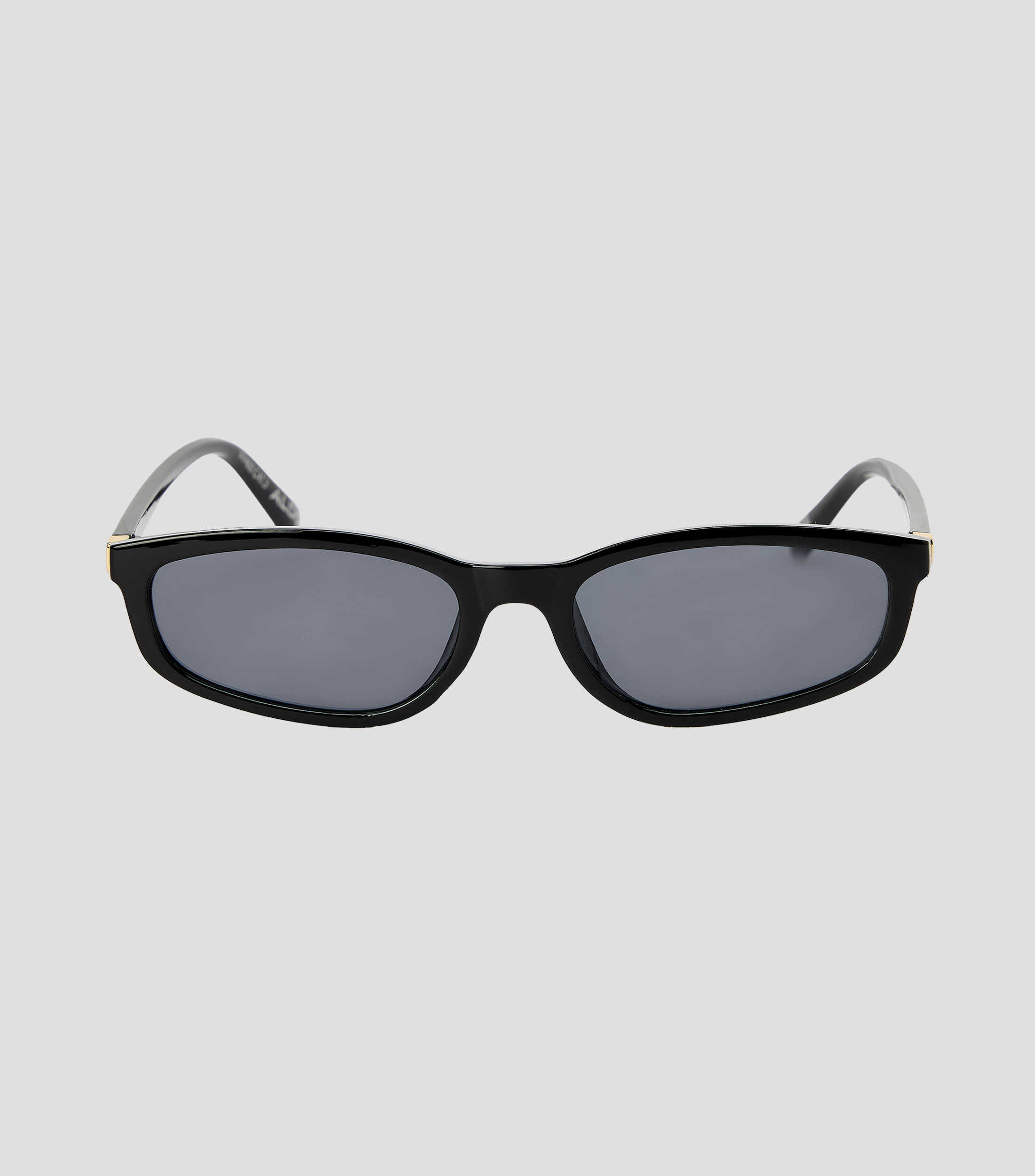 Lentes de sol ovalados lisos Mujer