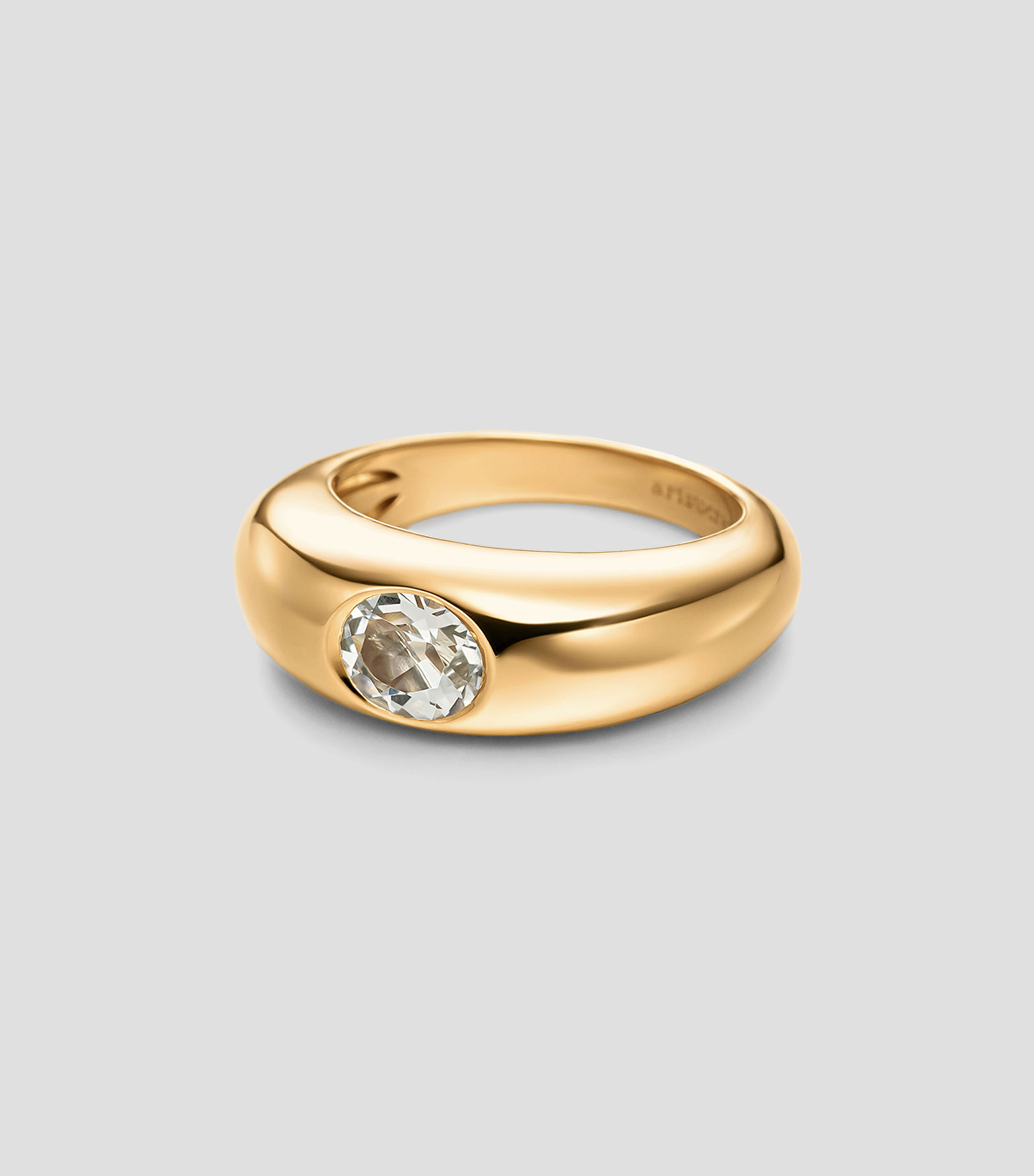 Anillo en Plata .925 con cuarzo Mujer
