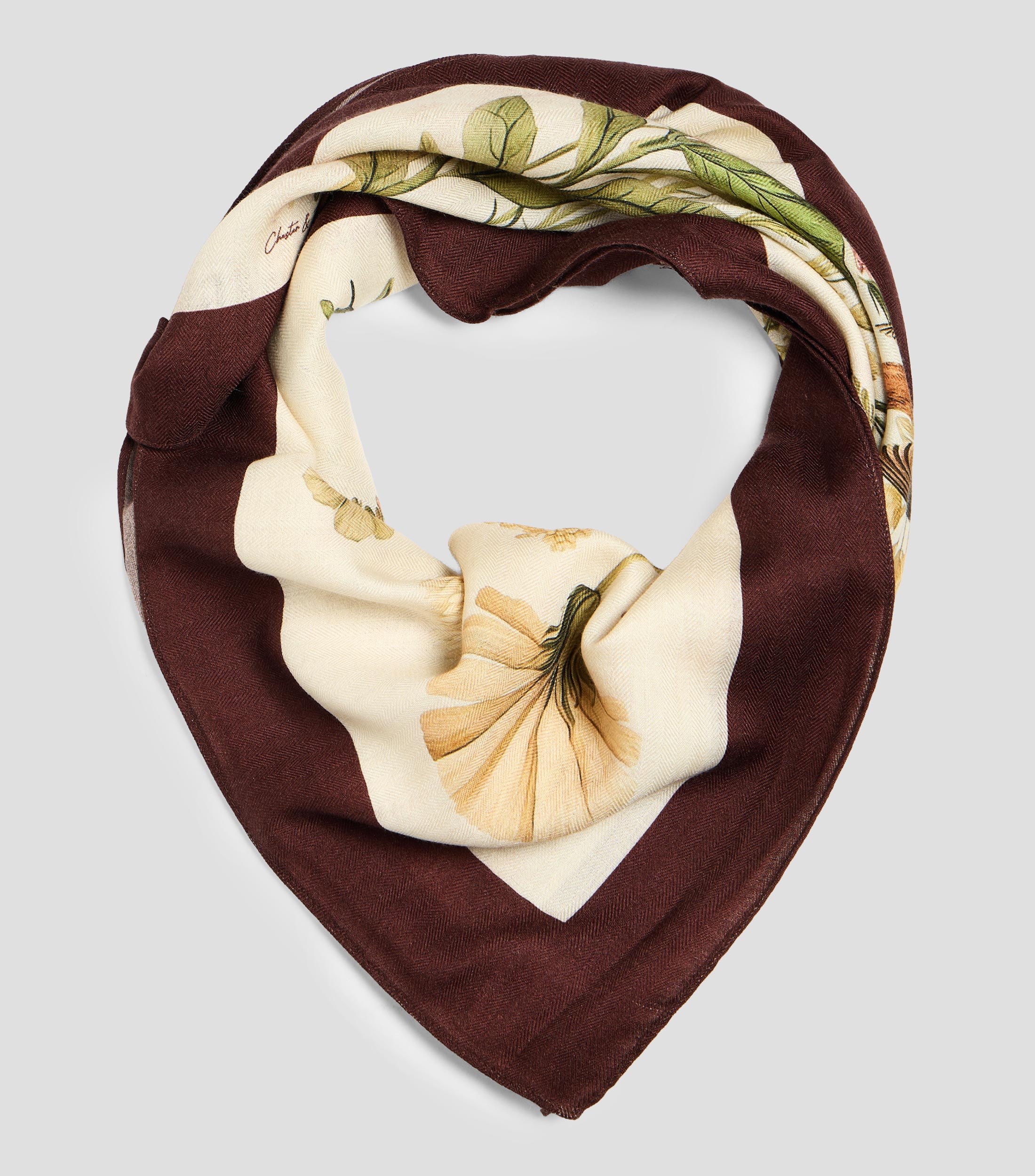 Mascada estampada Mujer