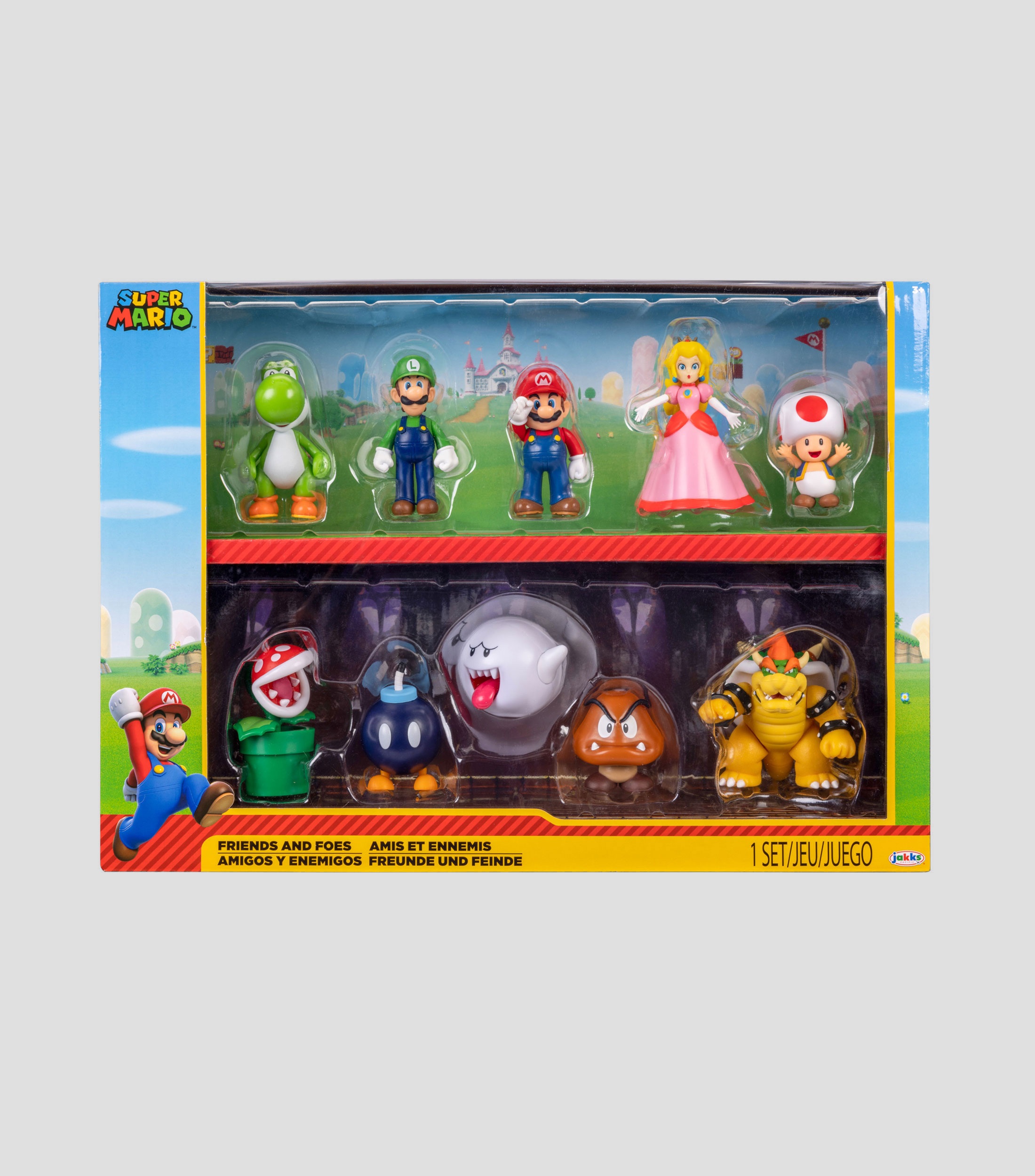 Set 10 piezas Super Mario Amigos y Enemigos