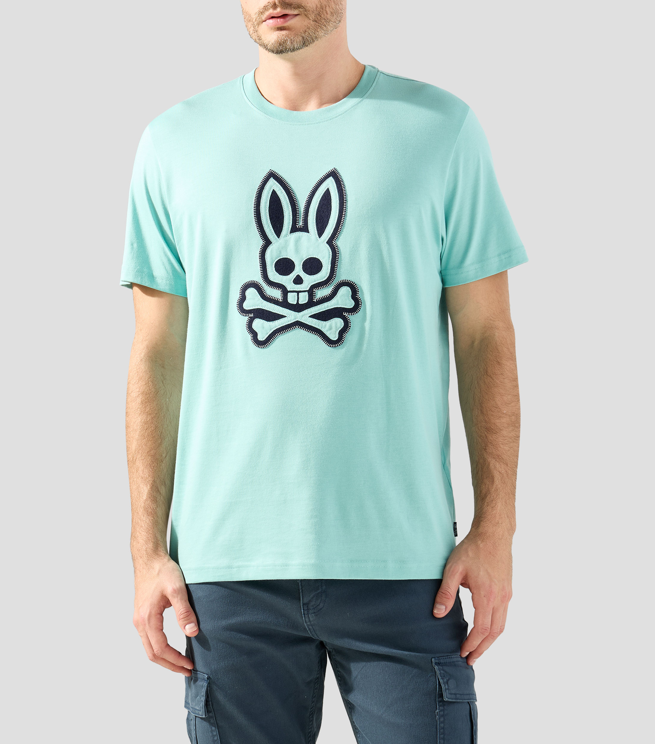 Playera cuello redondo manga corta fantasía Hombre