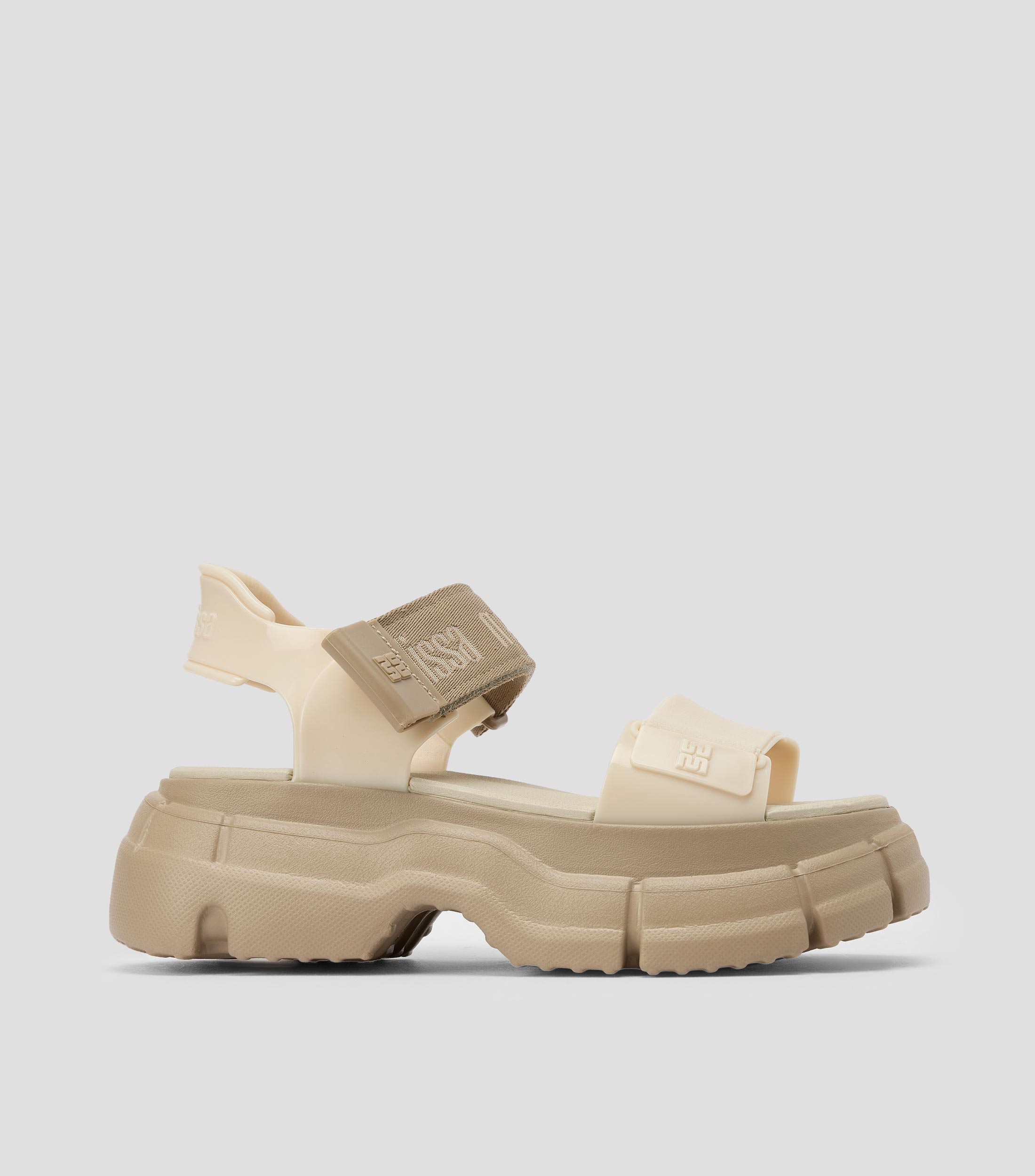 Sandalias con plataformas medias casuales Mujer