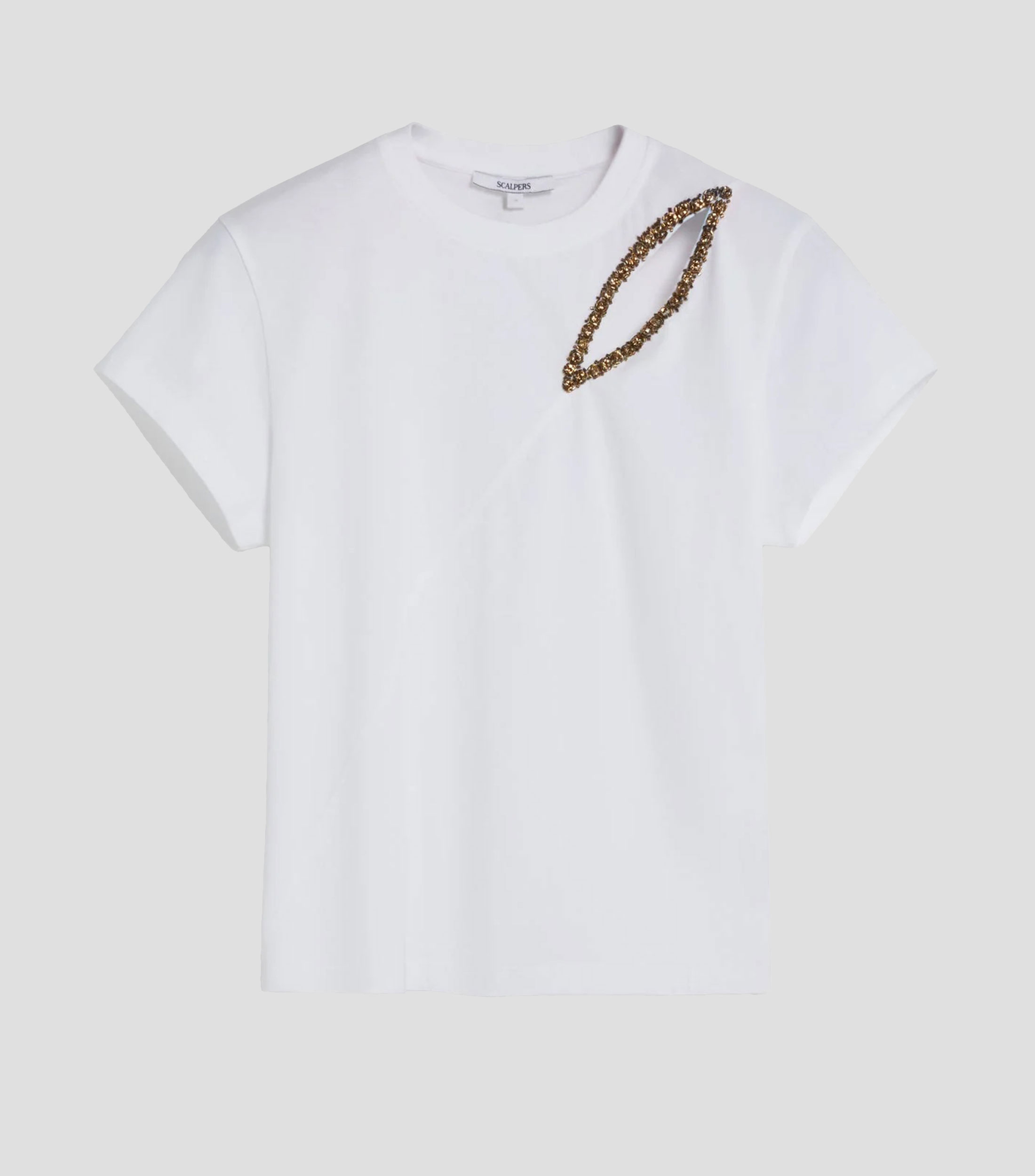 Playera de cuello redondo con manga corta diseño fantasía Mujer