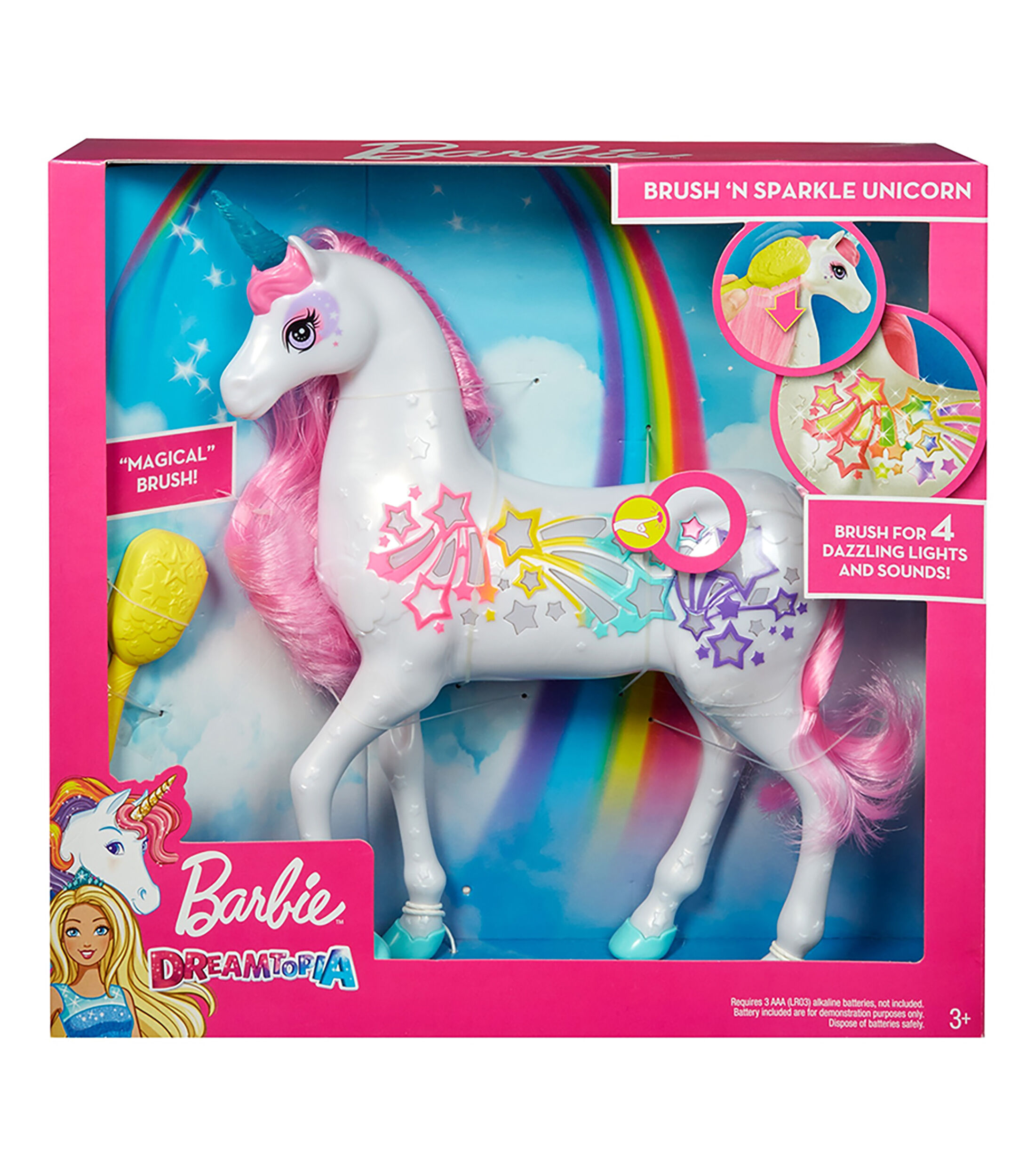 barbie con unicornio