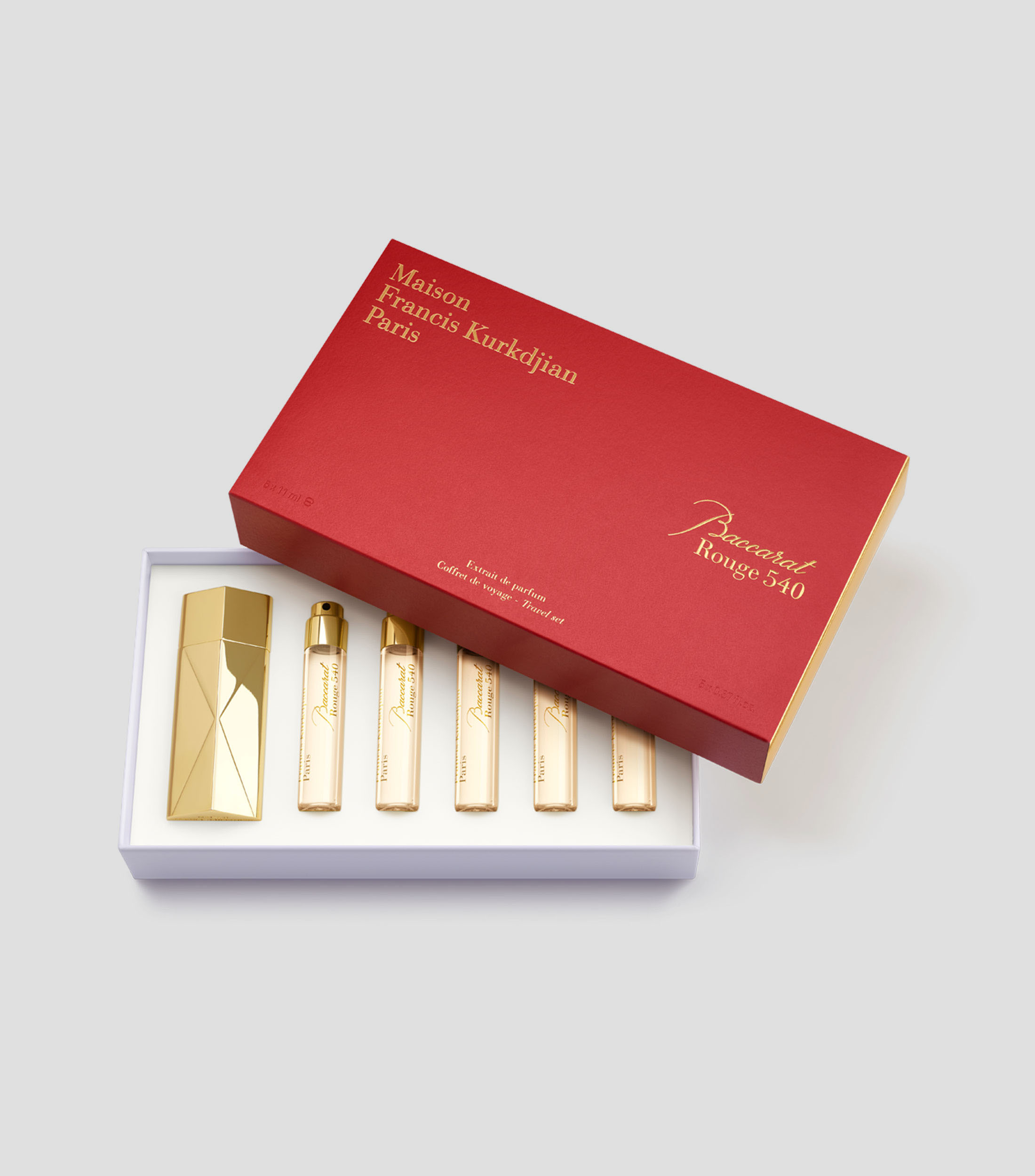 Set de Viaje Baccarat Rouge 540 Extrait de parfum, Unisex