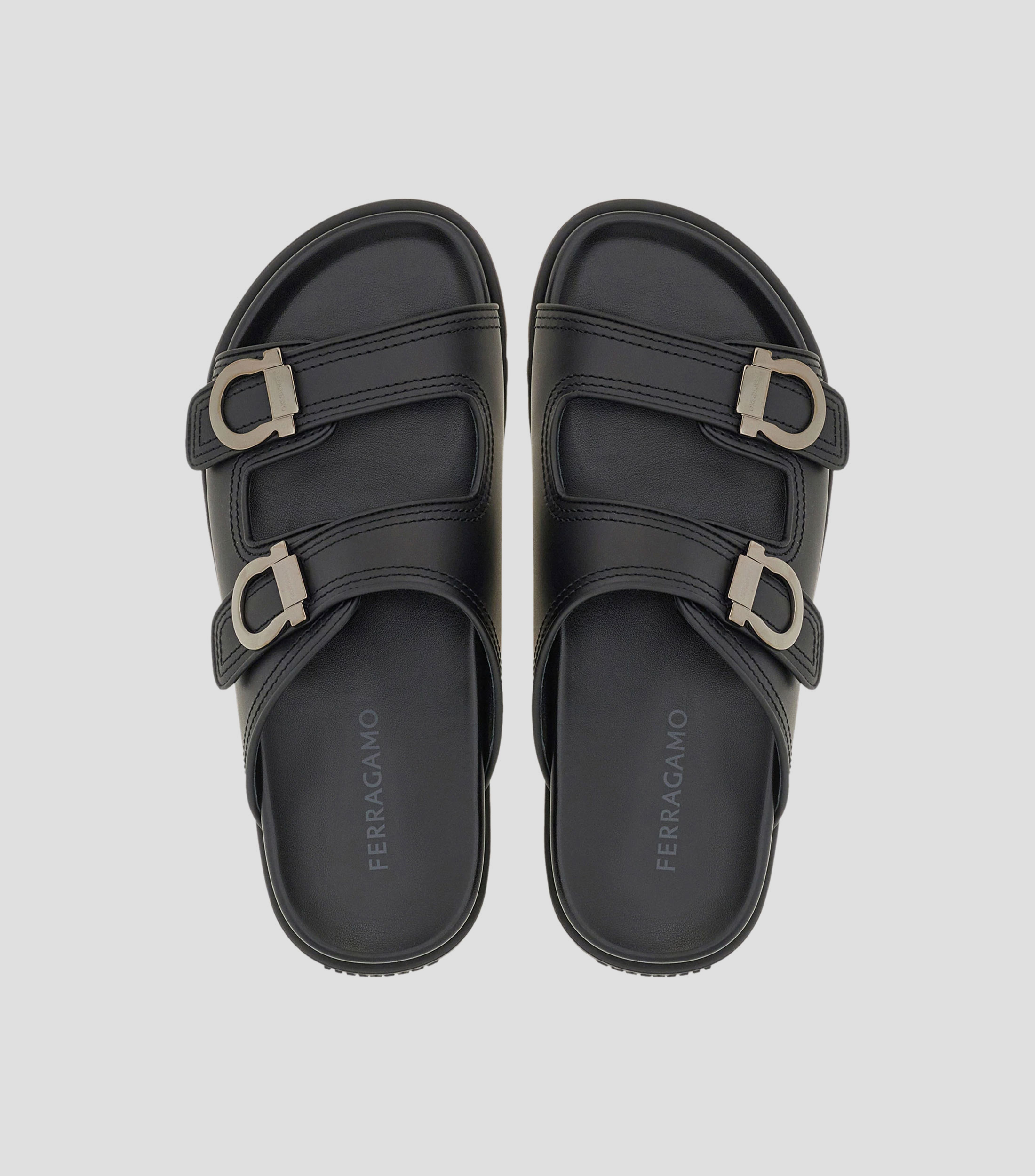 Sandalias con doble tira Hombre