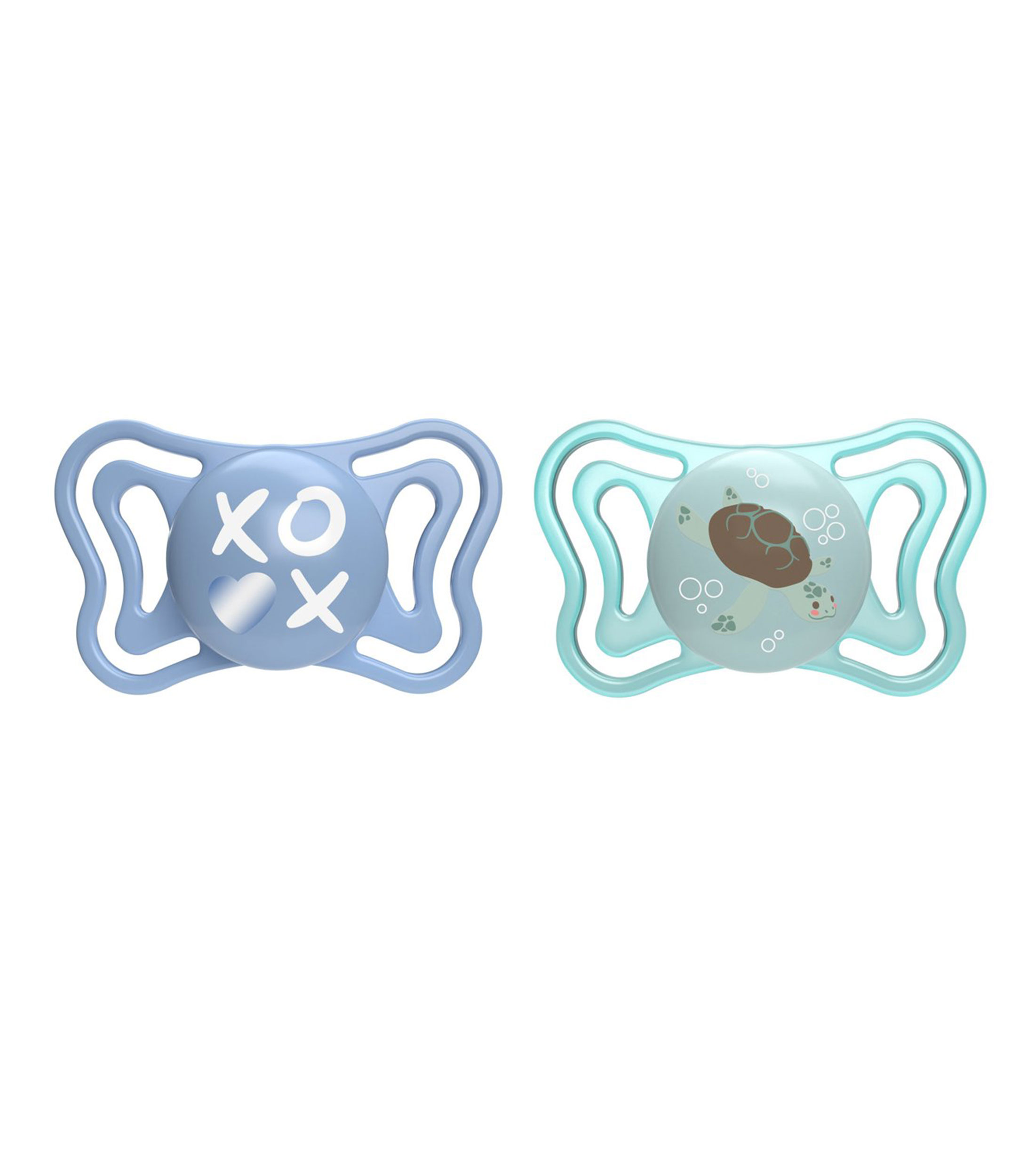 Set de 2 chupones Physioforma Light Azul 6-16 meses