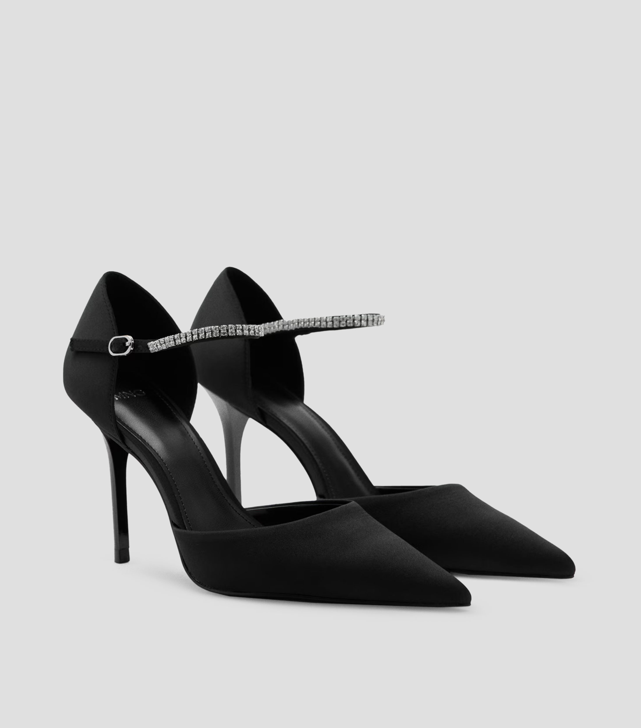 Sandalias con tacón delgado de 9 cm Mujer