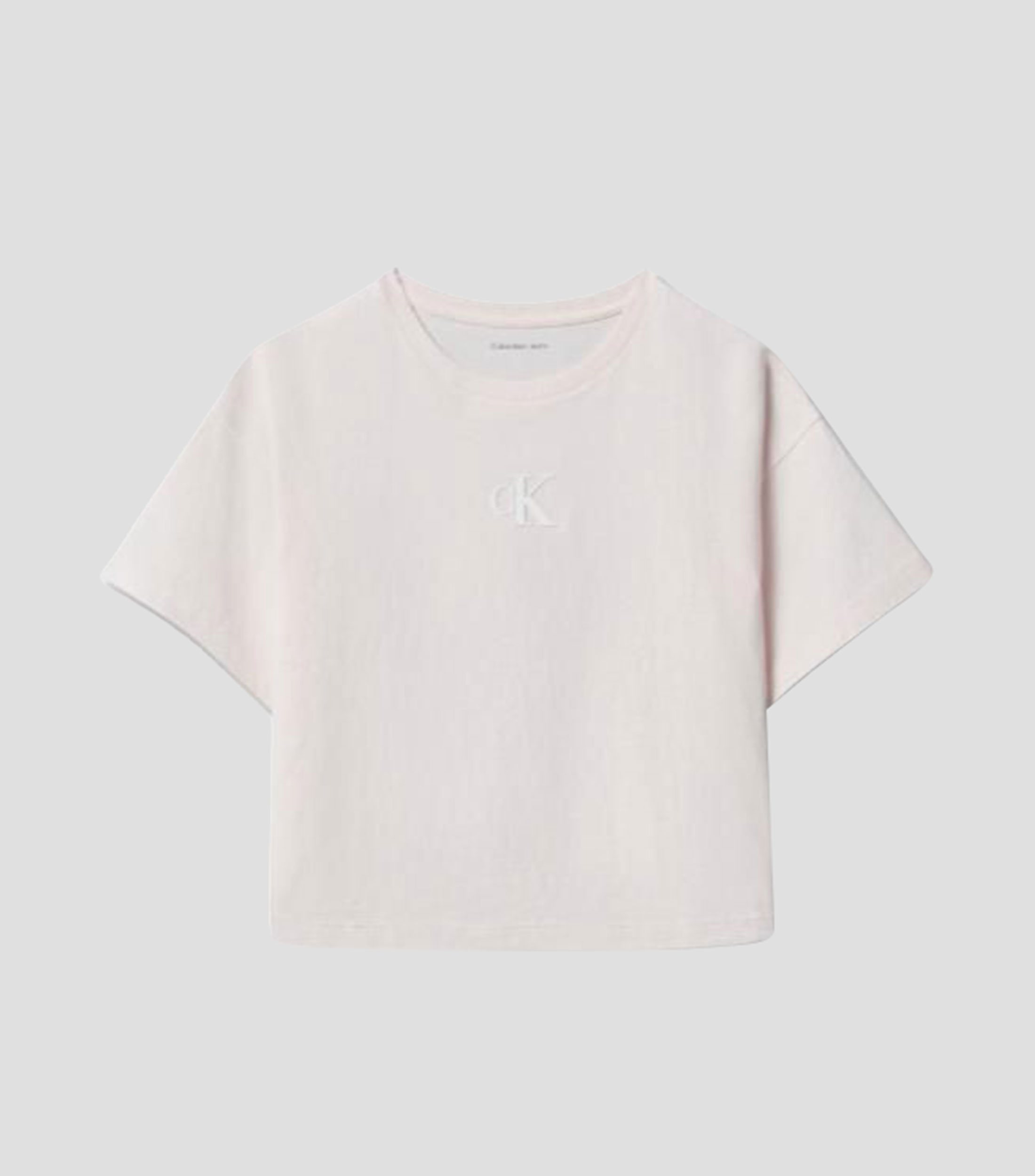 Playera cuello redondo manga corta estampada Niña
