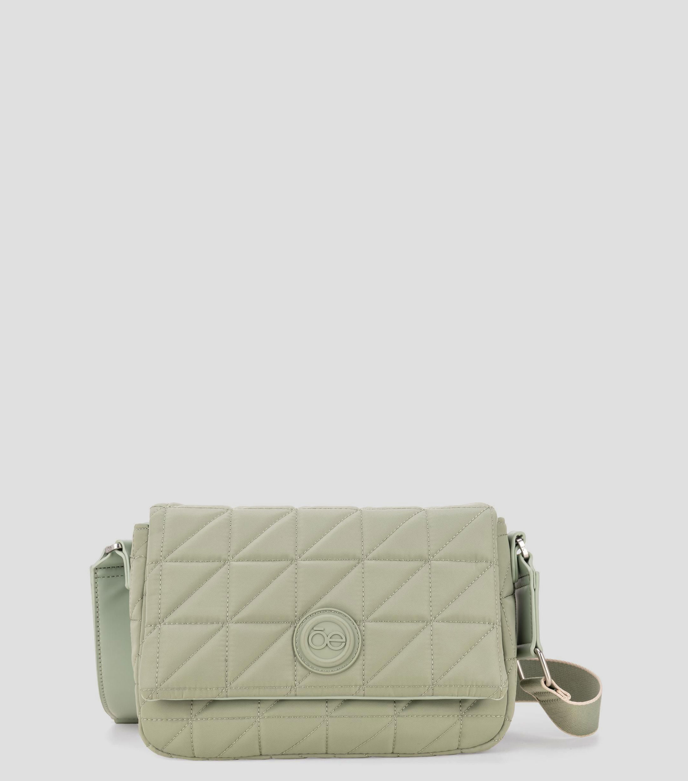 Bolsa crossbody verde capitonada Niña