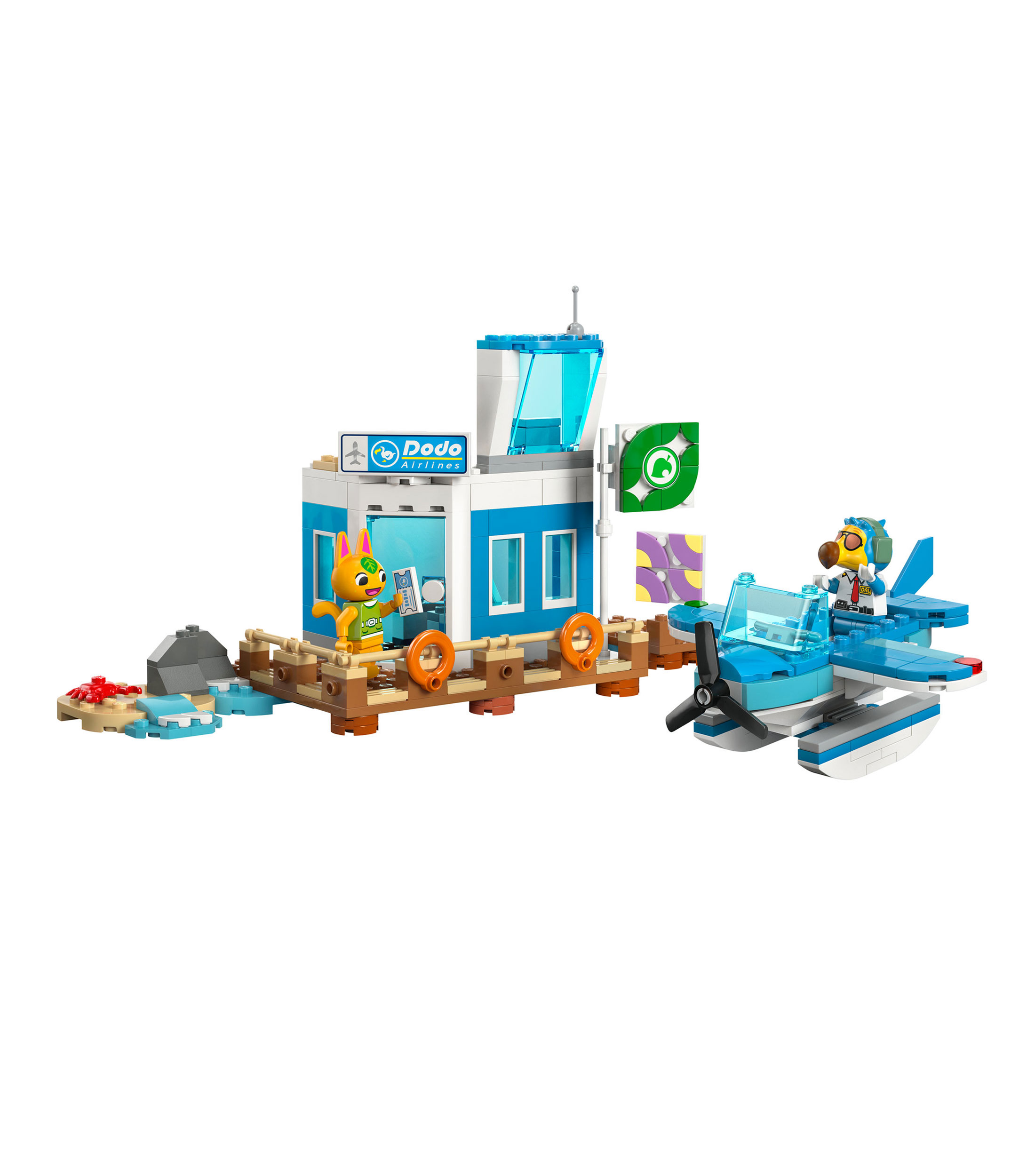 Lego Animal Crossing Vuela con Dodo Airlines Juguete 77051