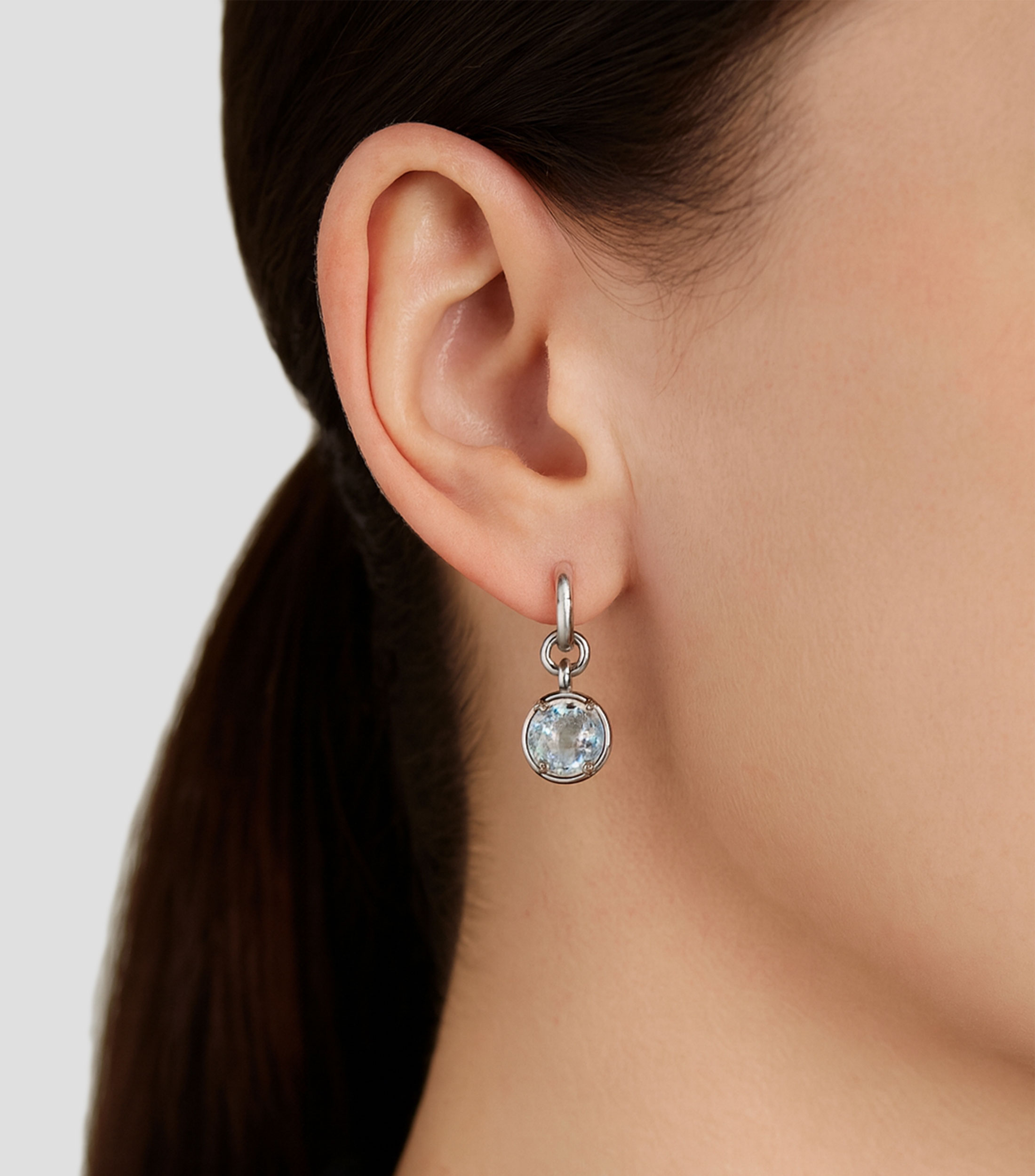 Pendientes en Plata Utopian Mujer
