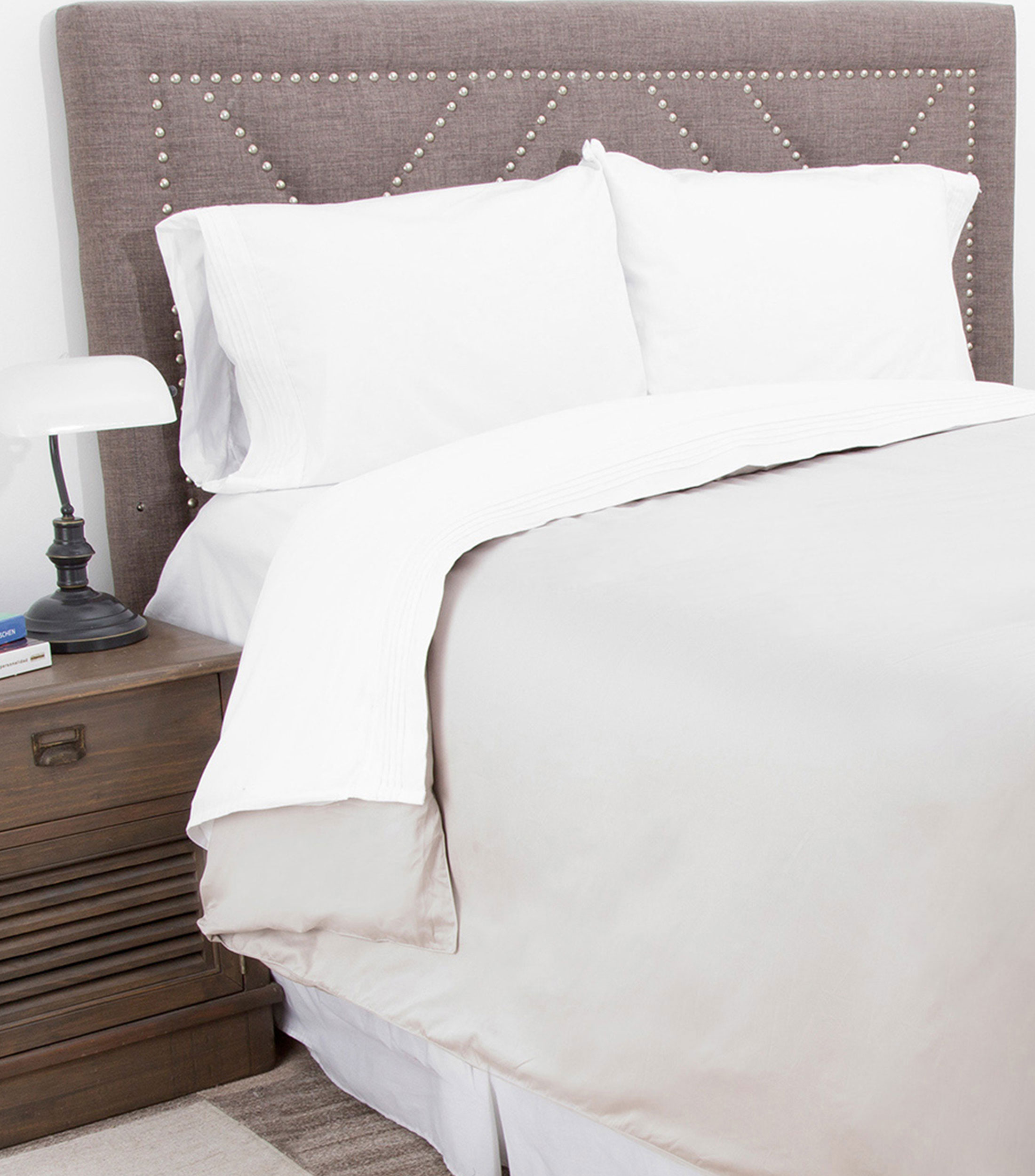Funda para Duvet Matrimonial/Queen Size Supreme Cotton Tabaco
