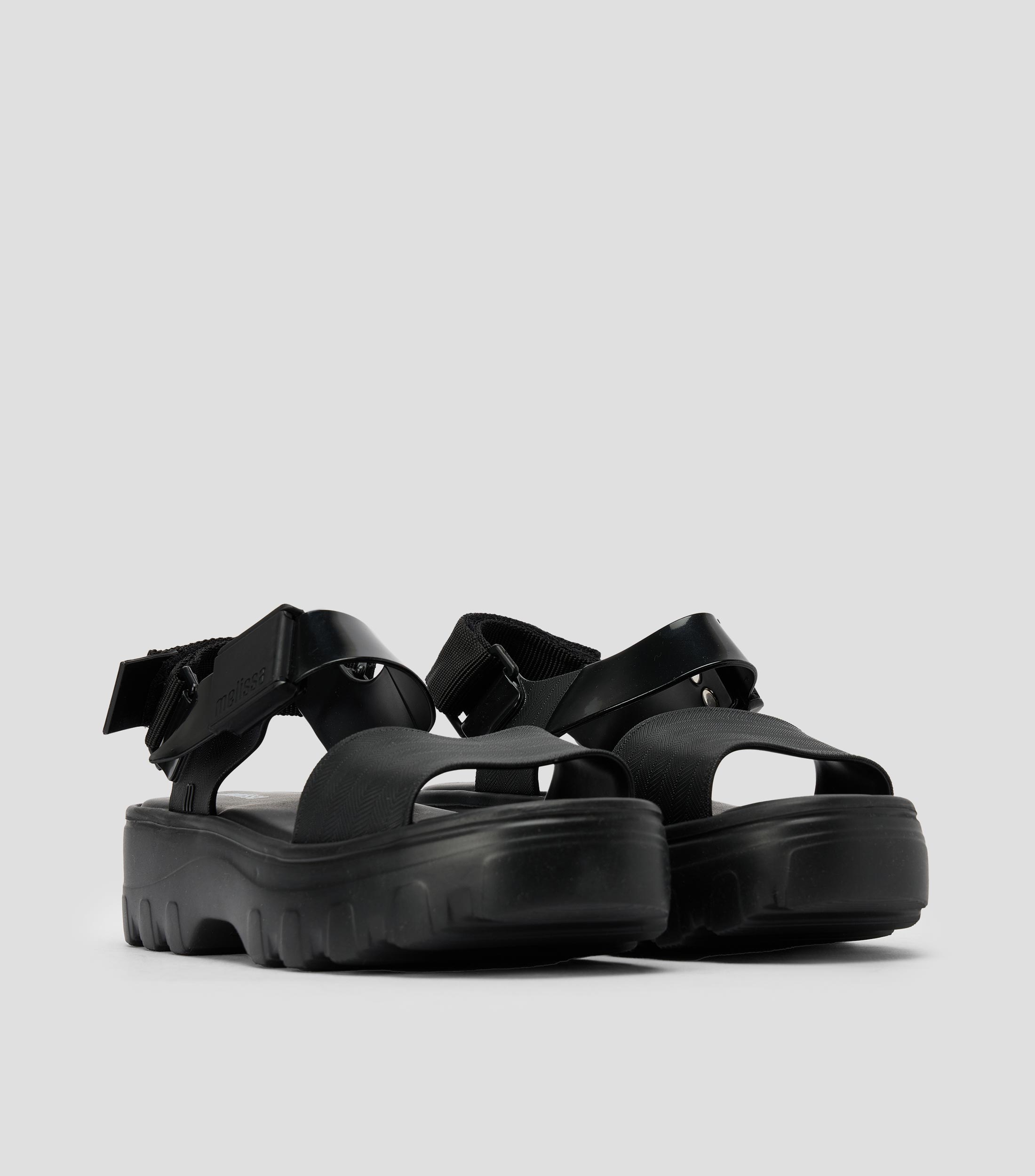 Sandalias con plataformas medias casuales Mujer