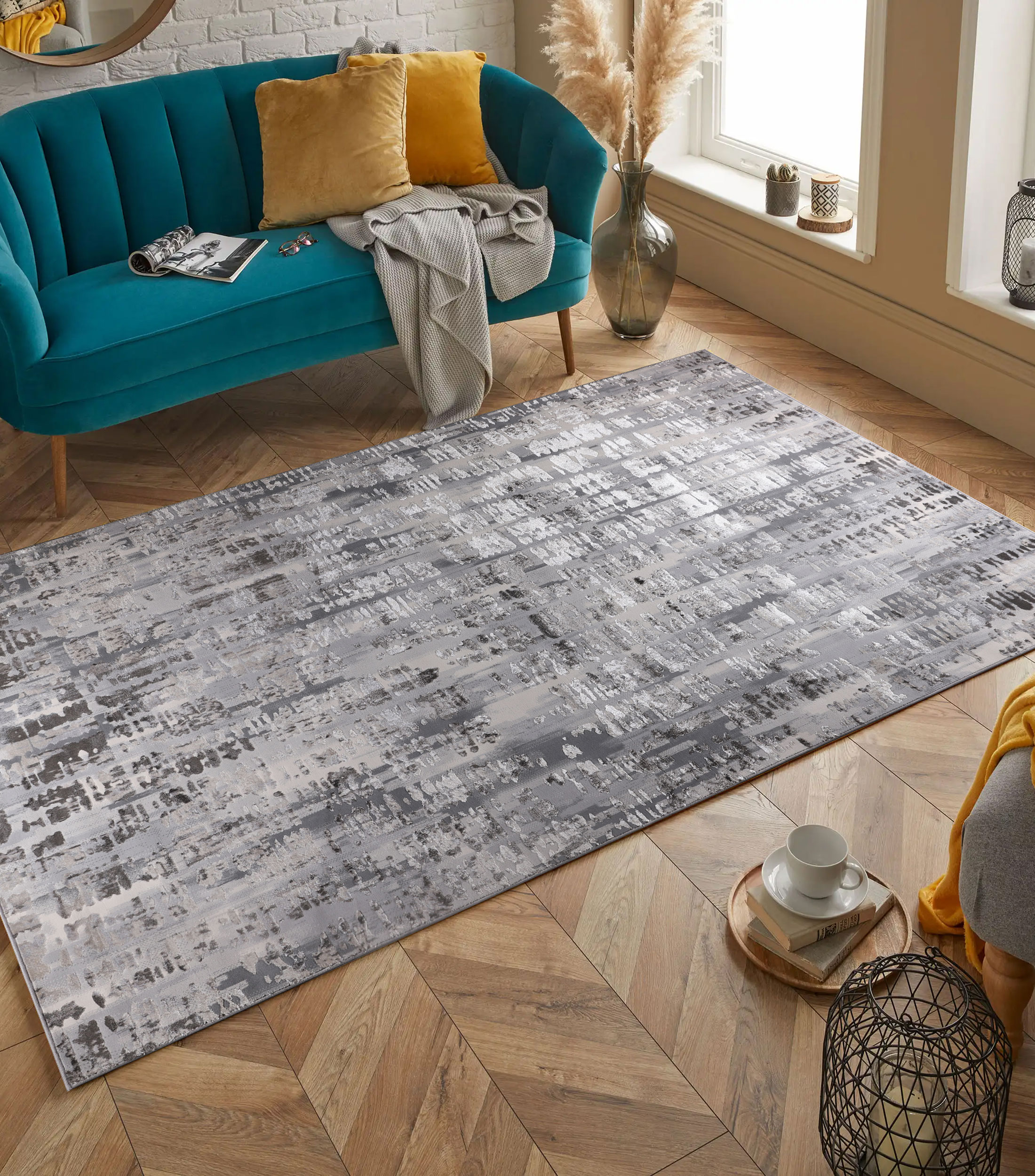 Tapete decorativo New Flo 8056 A en poliéster 340 x 240 cm