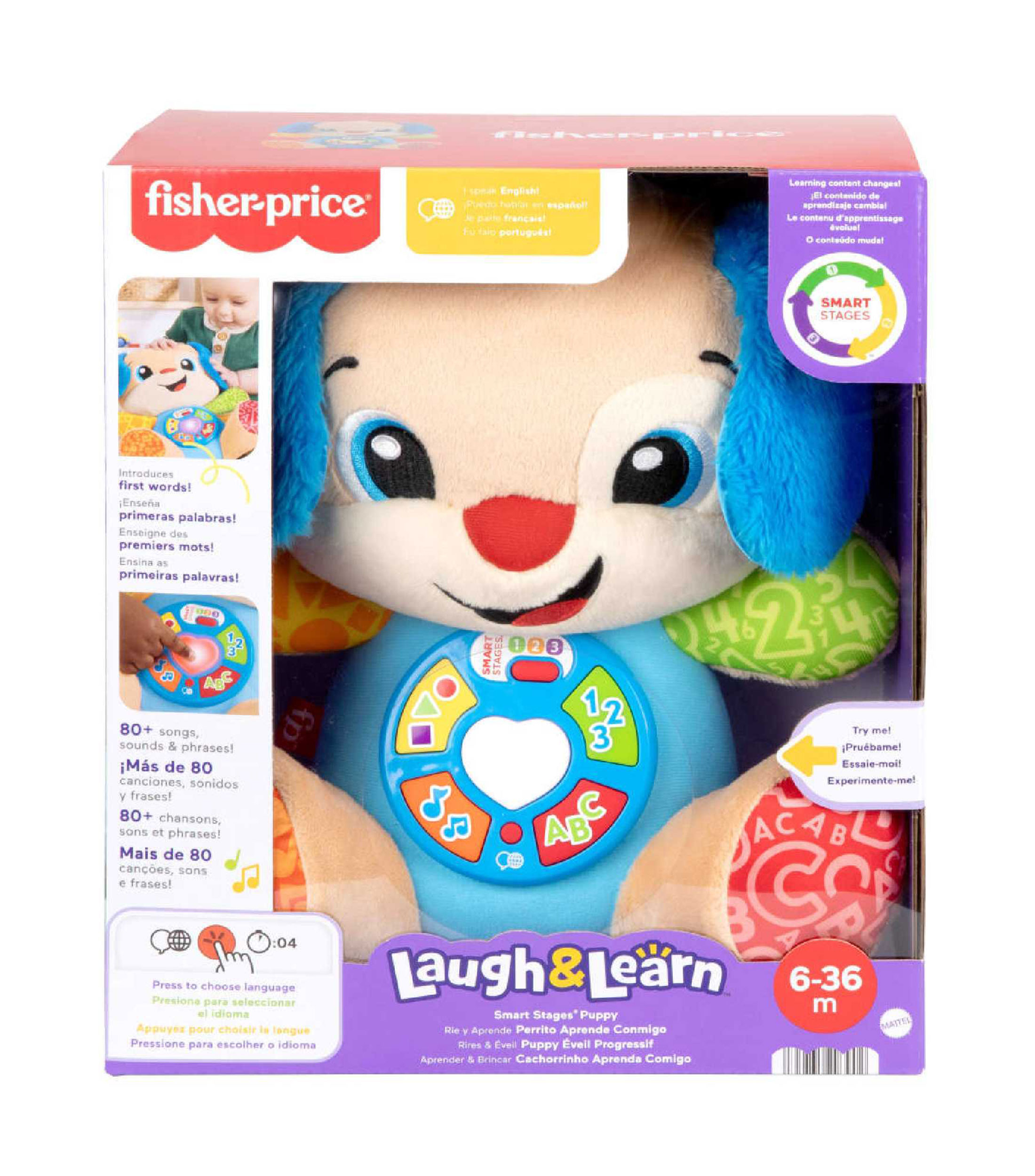 Peluche electronico, Perrito Aprende Conmigo