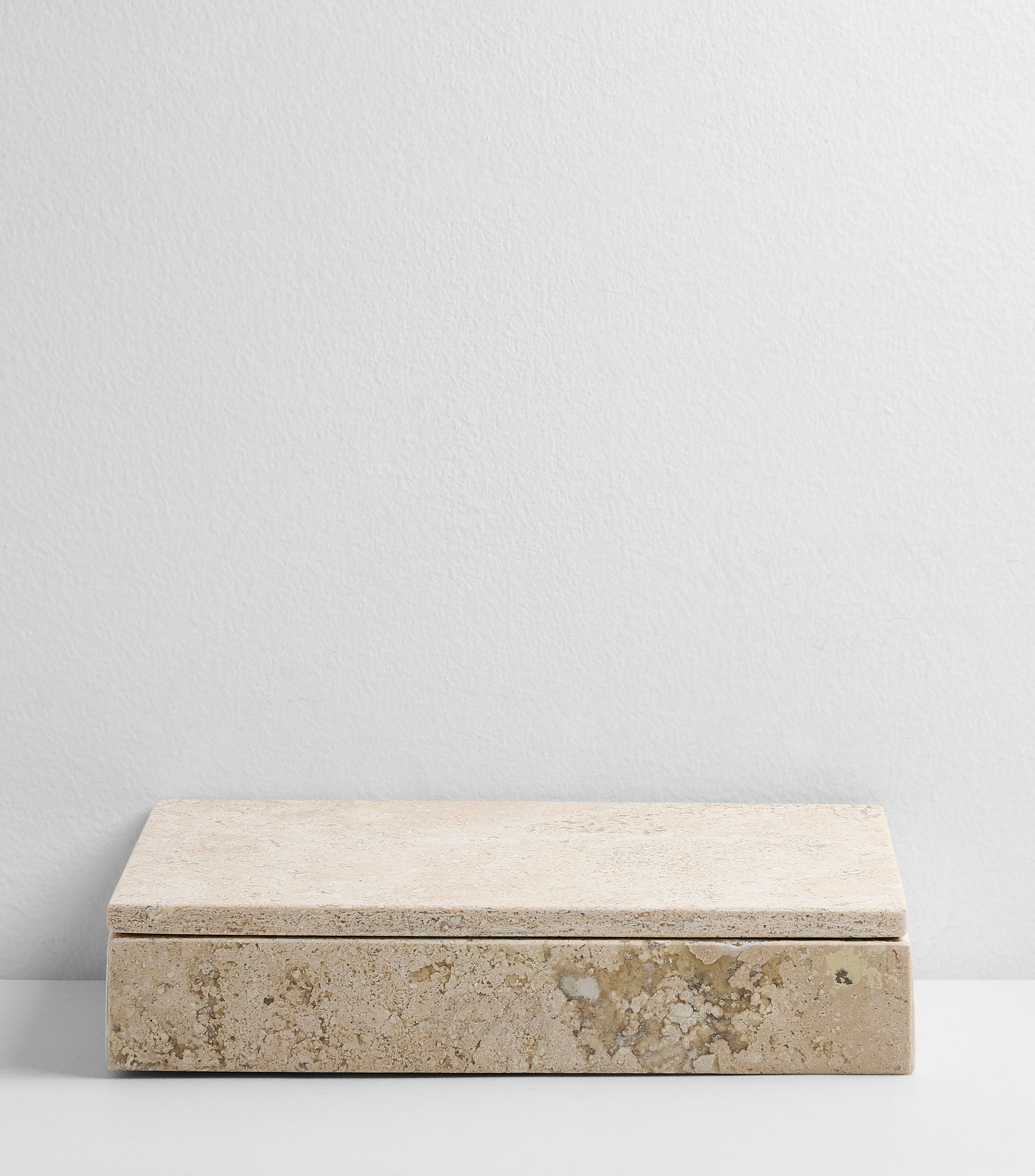 Caja grande en marmol travertino
