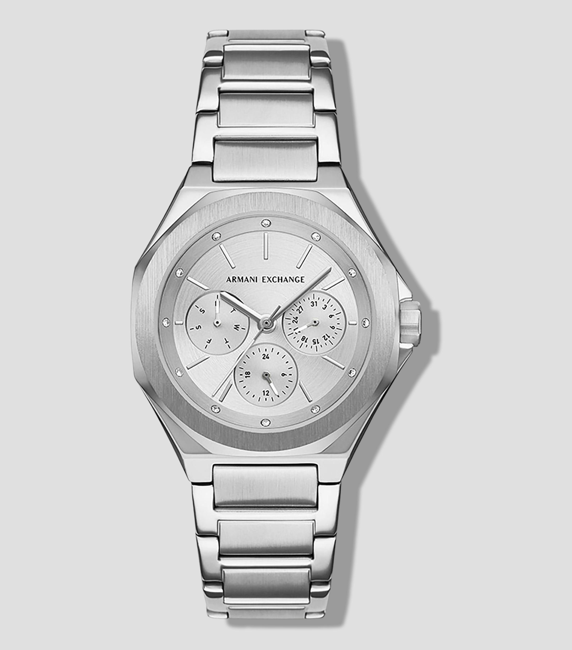 Reloj para mujer Street casual plateado