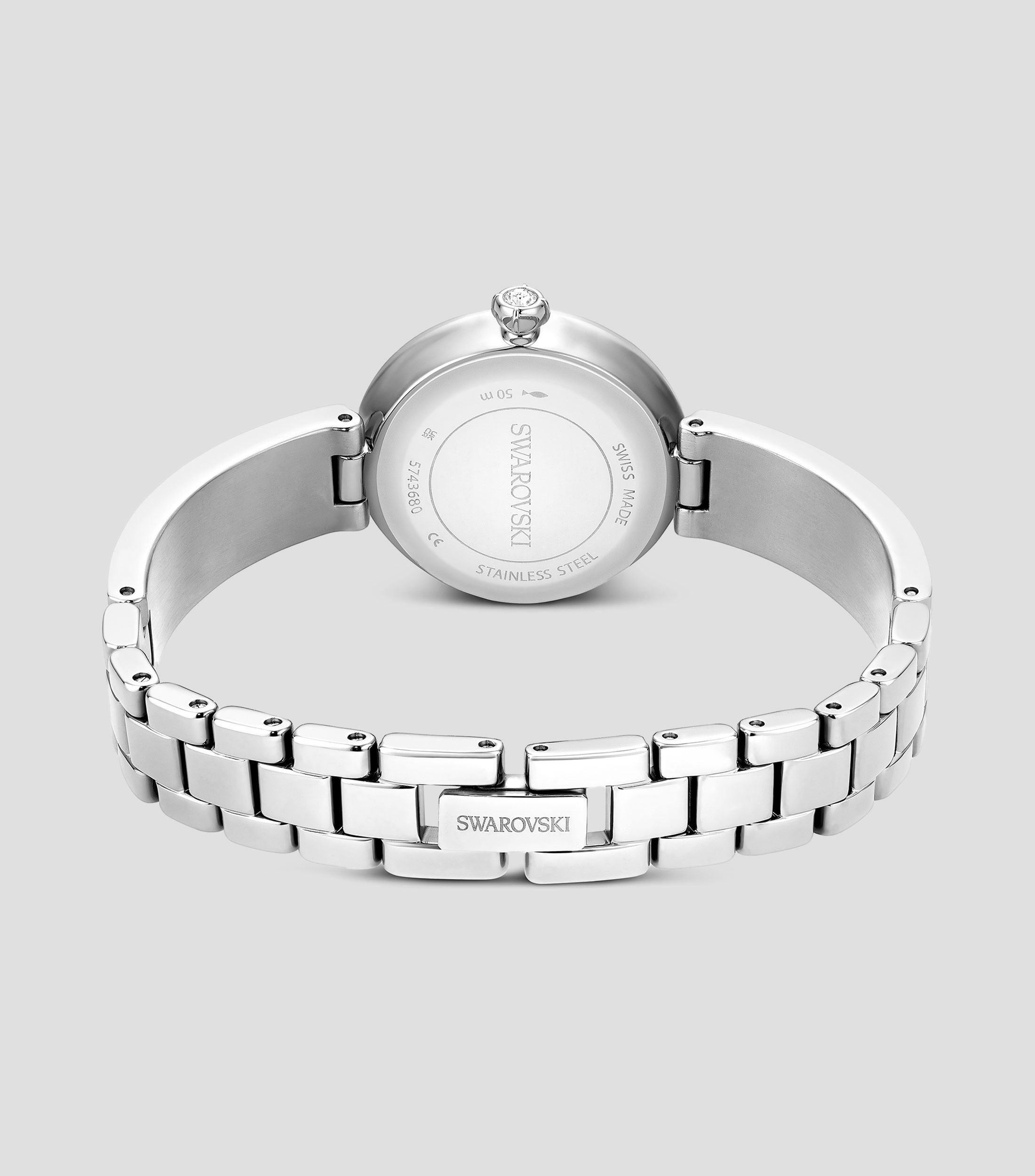 Reloj para Mujer Matrix casual plateado