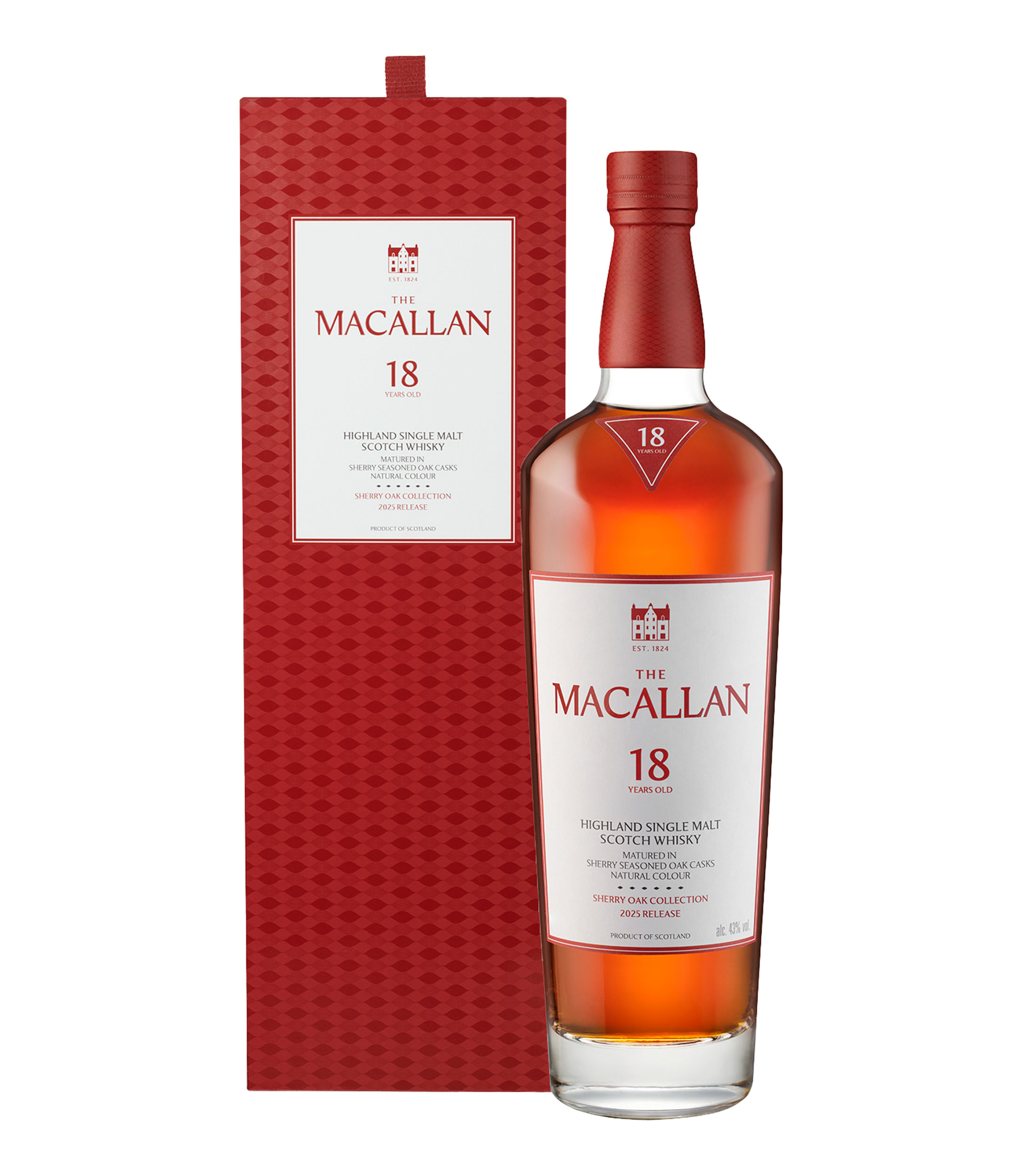 Whisky 18 Years Old Sherry Oak Cask, 700 ml