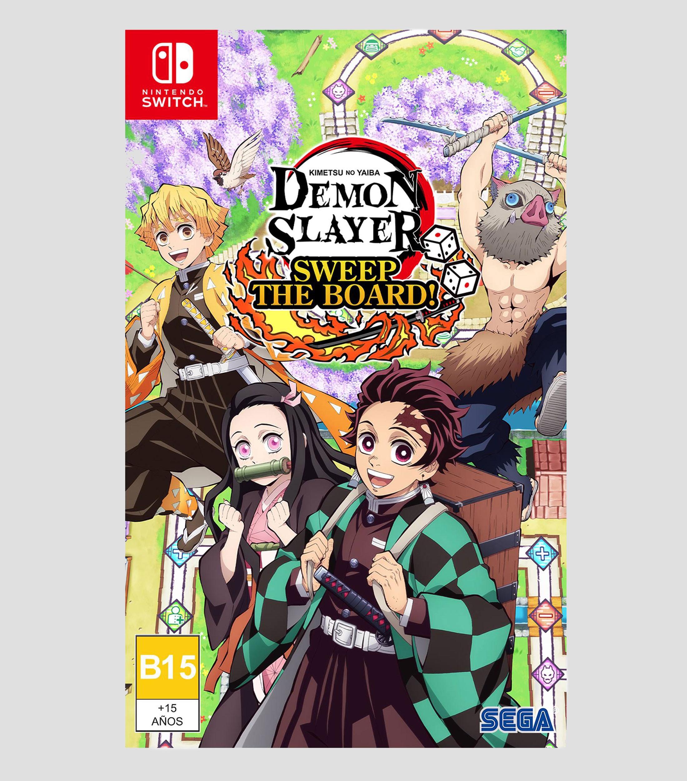 Demon Slayer Sweep The Board Nintendo Switch