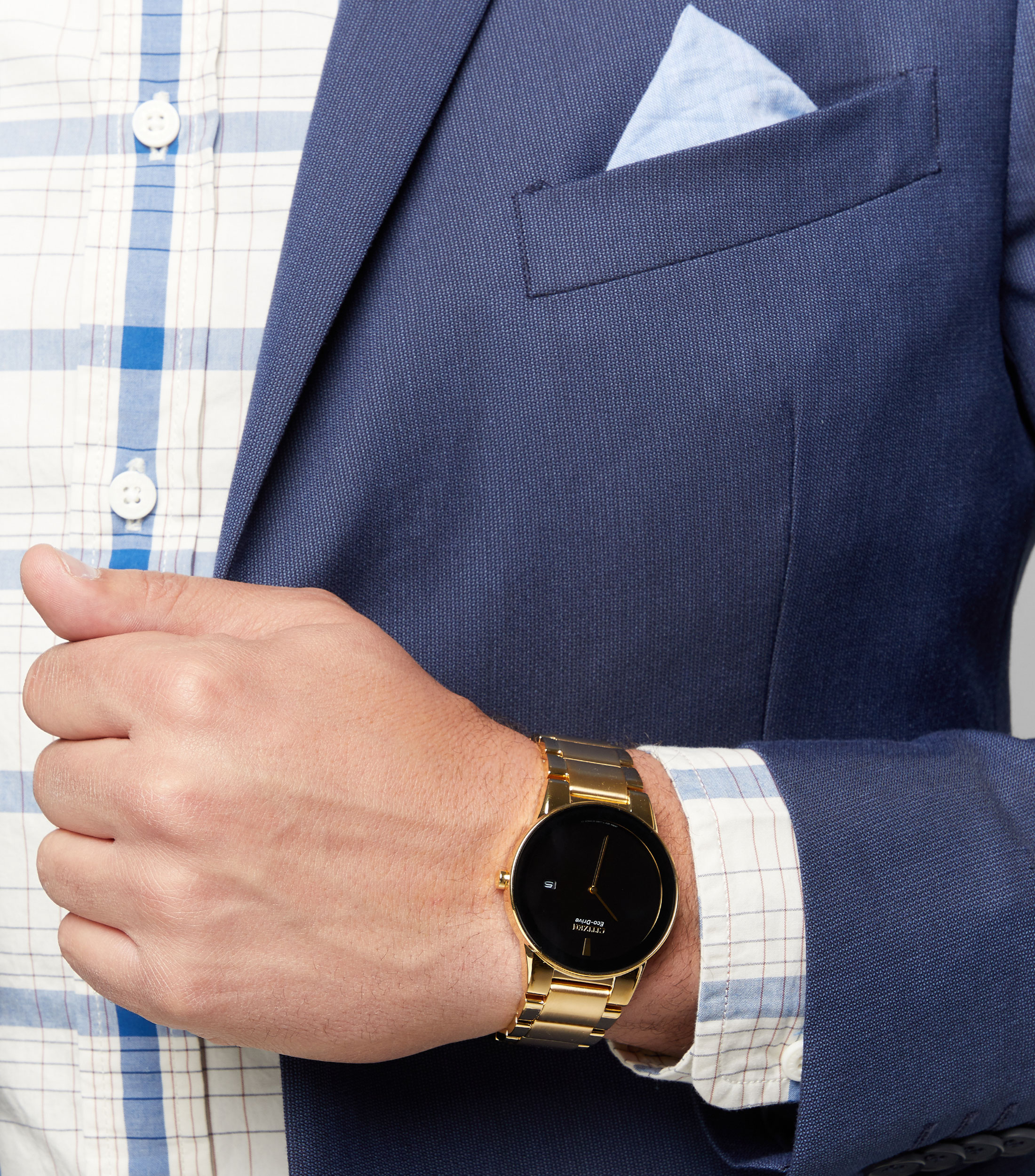 Reloj para Hombre Axiom Casual Dorado