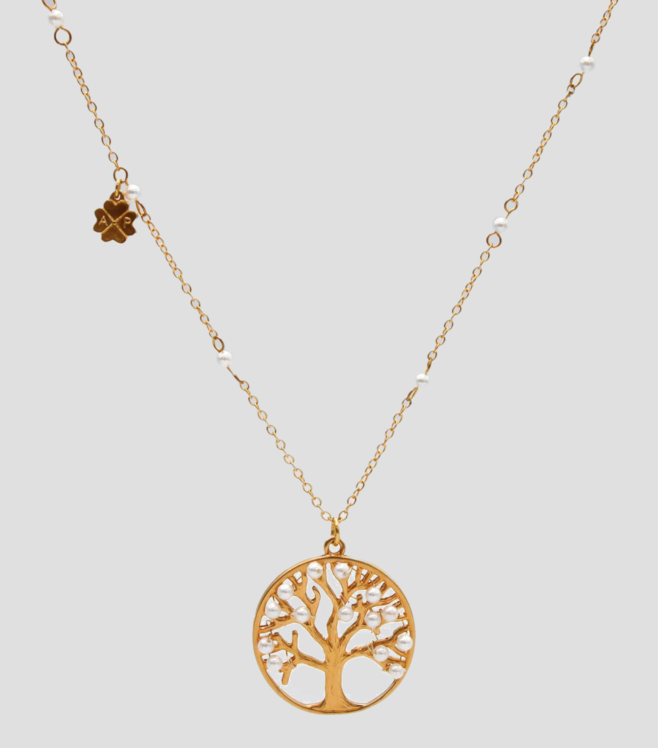 Collar con dije de árbol Mujer