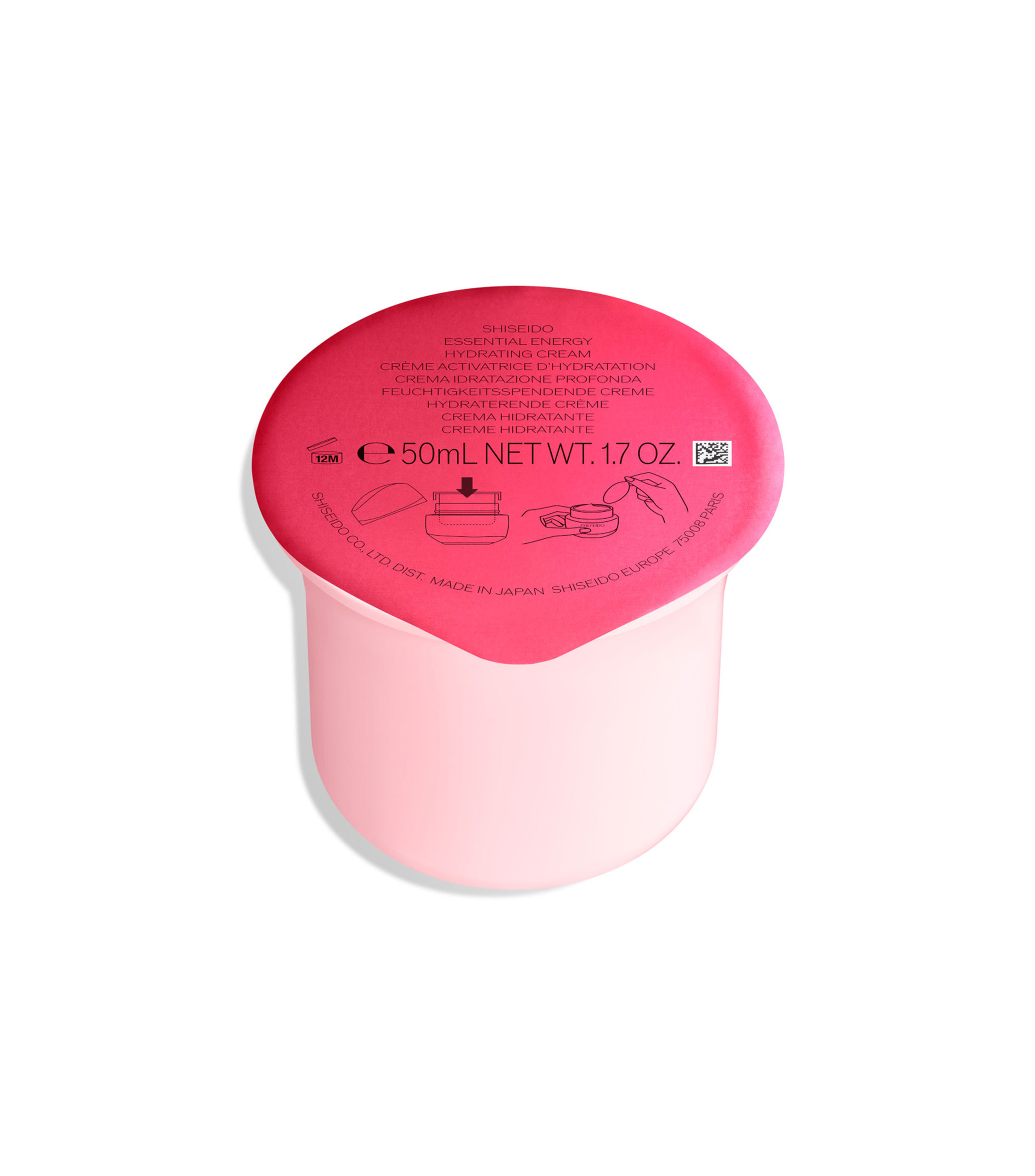 Refill Crema para el rostro Essential Energy, 50 ml