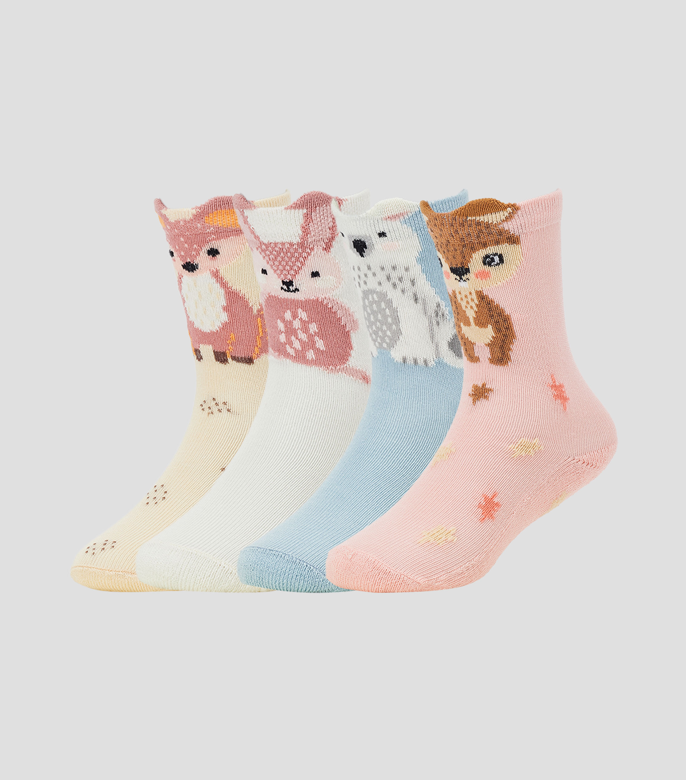 Set 4 Calcetines Esmeralda Bebé