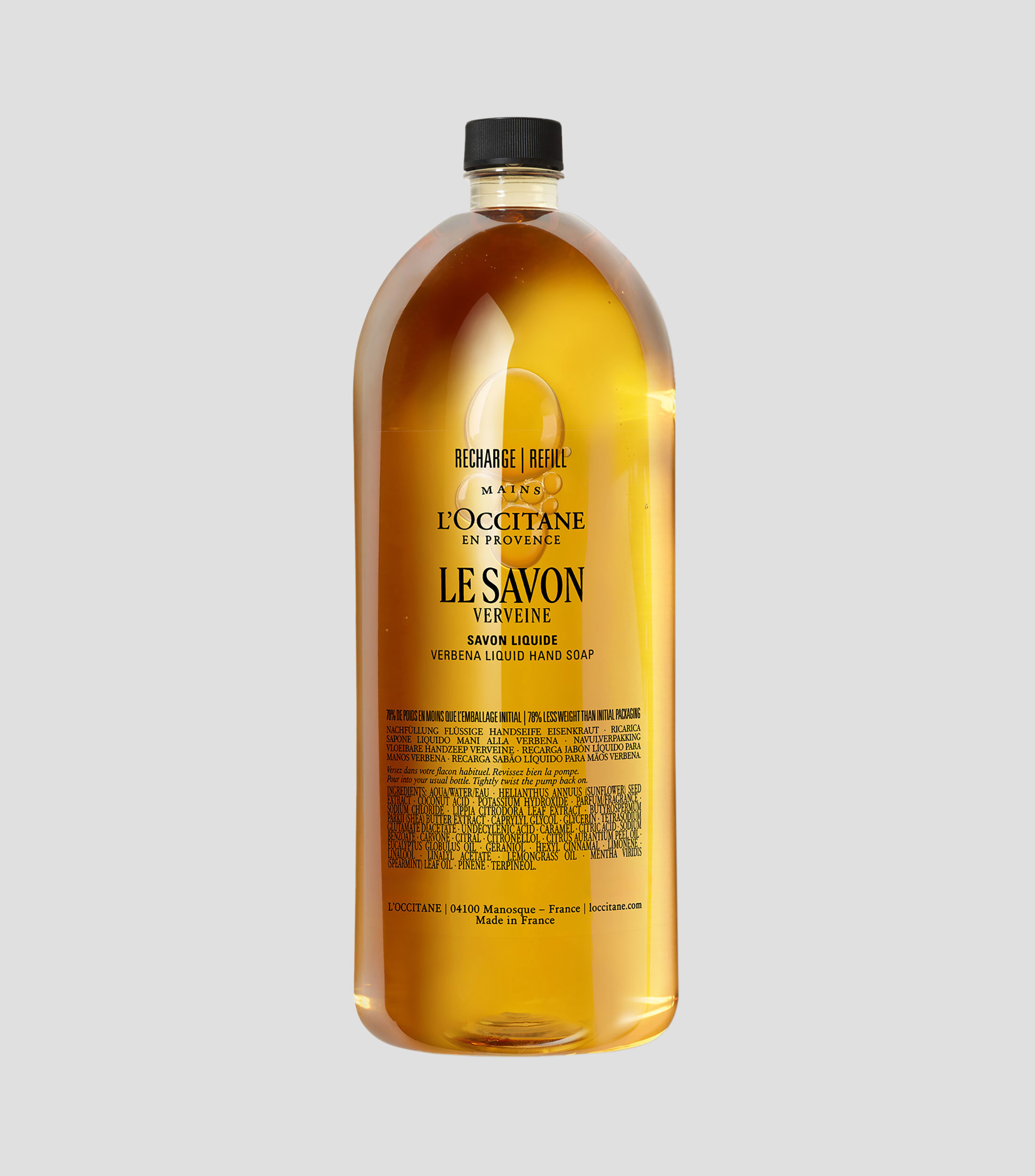 Refill jabon liquido Verveine, 500 ml