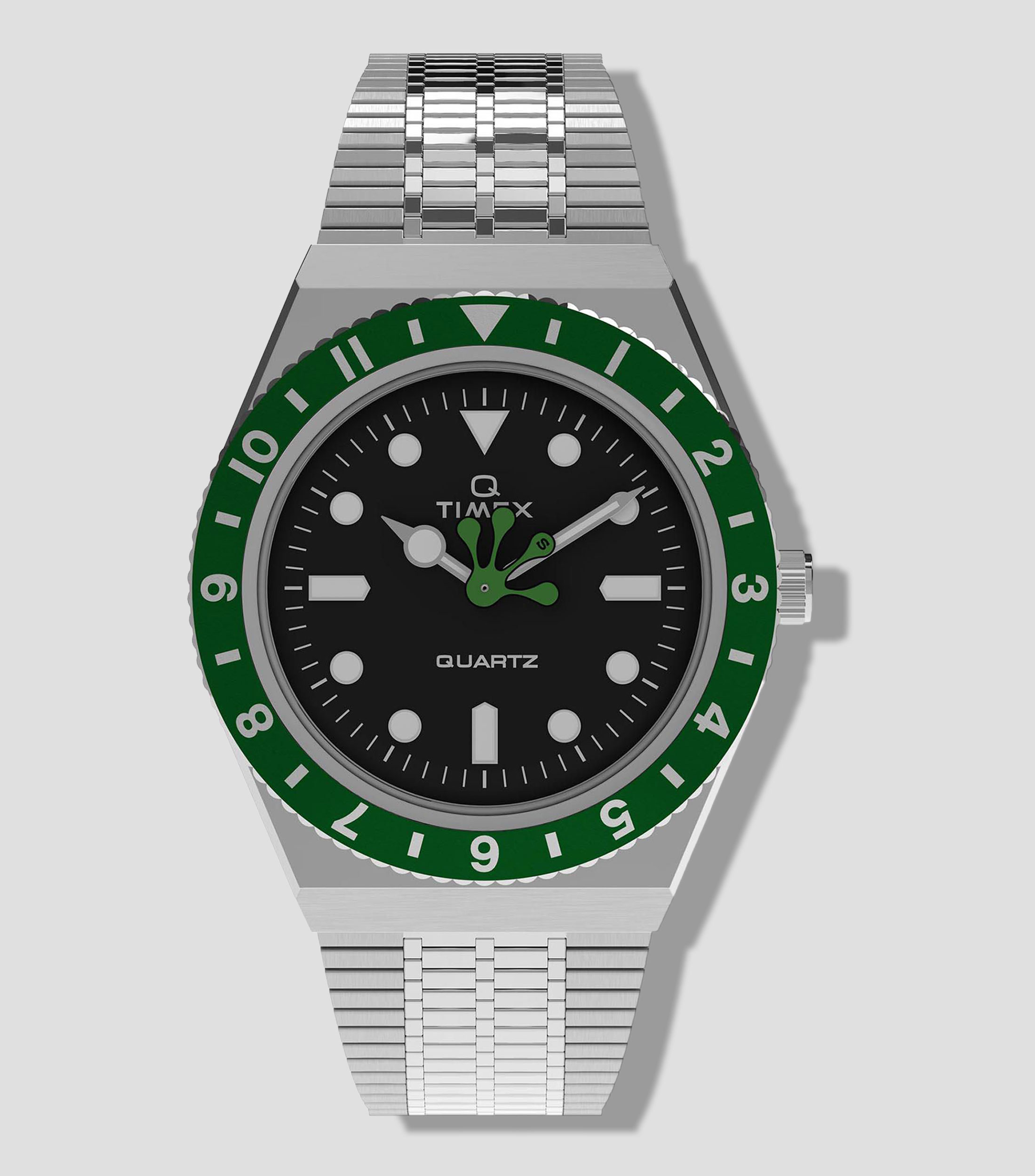 Reloj Unisex Seconde casual, plateado