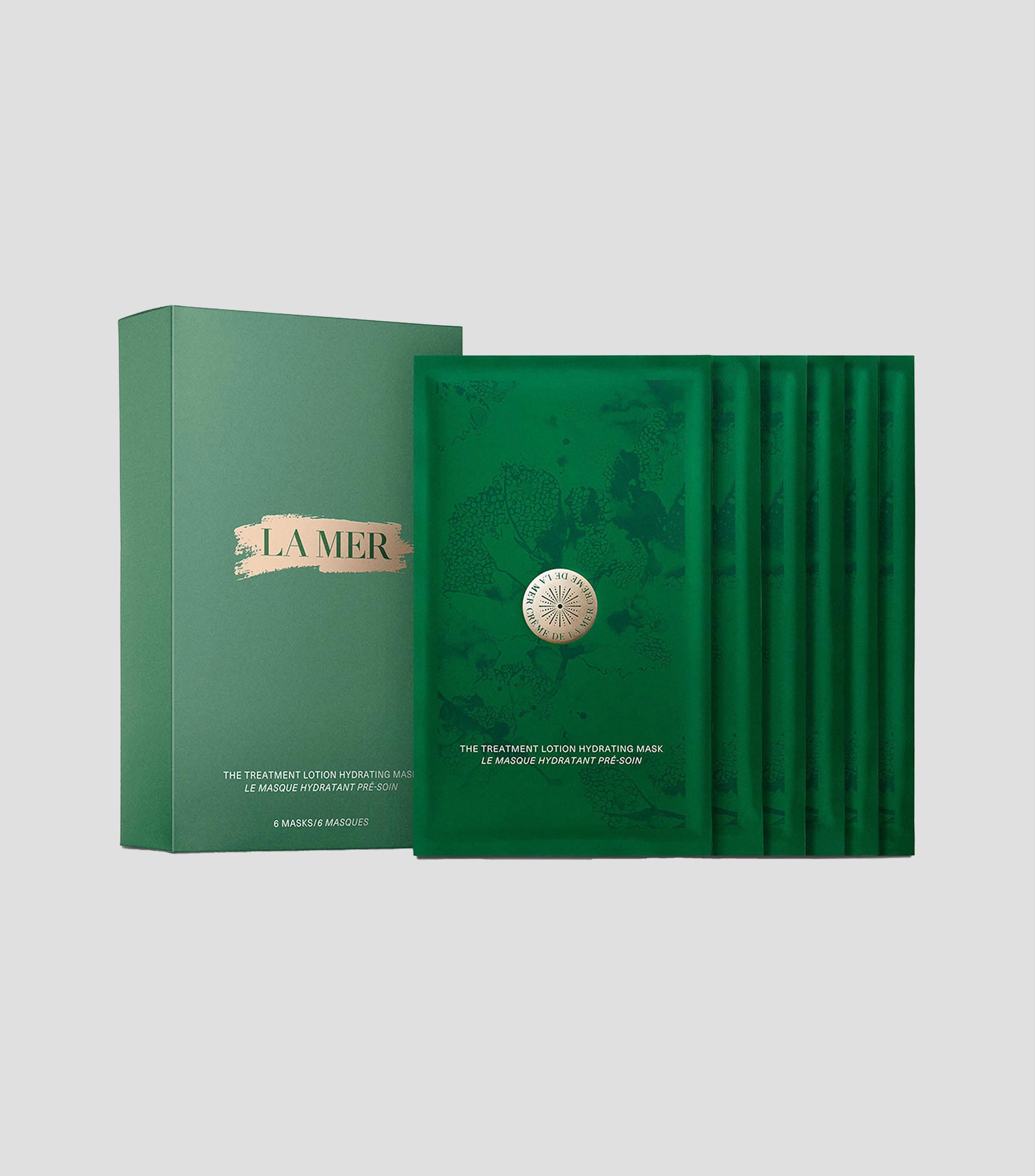 Set de 6 mascarillas hidratantes, The Treatment Lotion, 27.5 gr