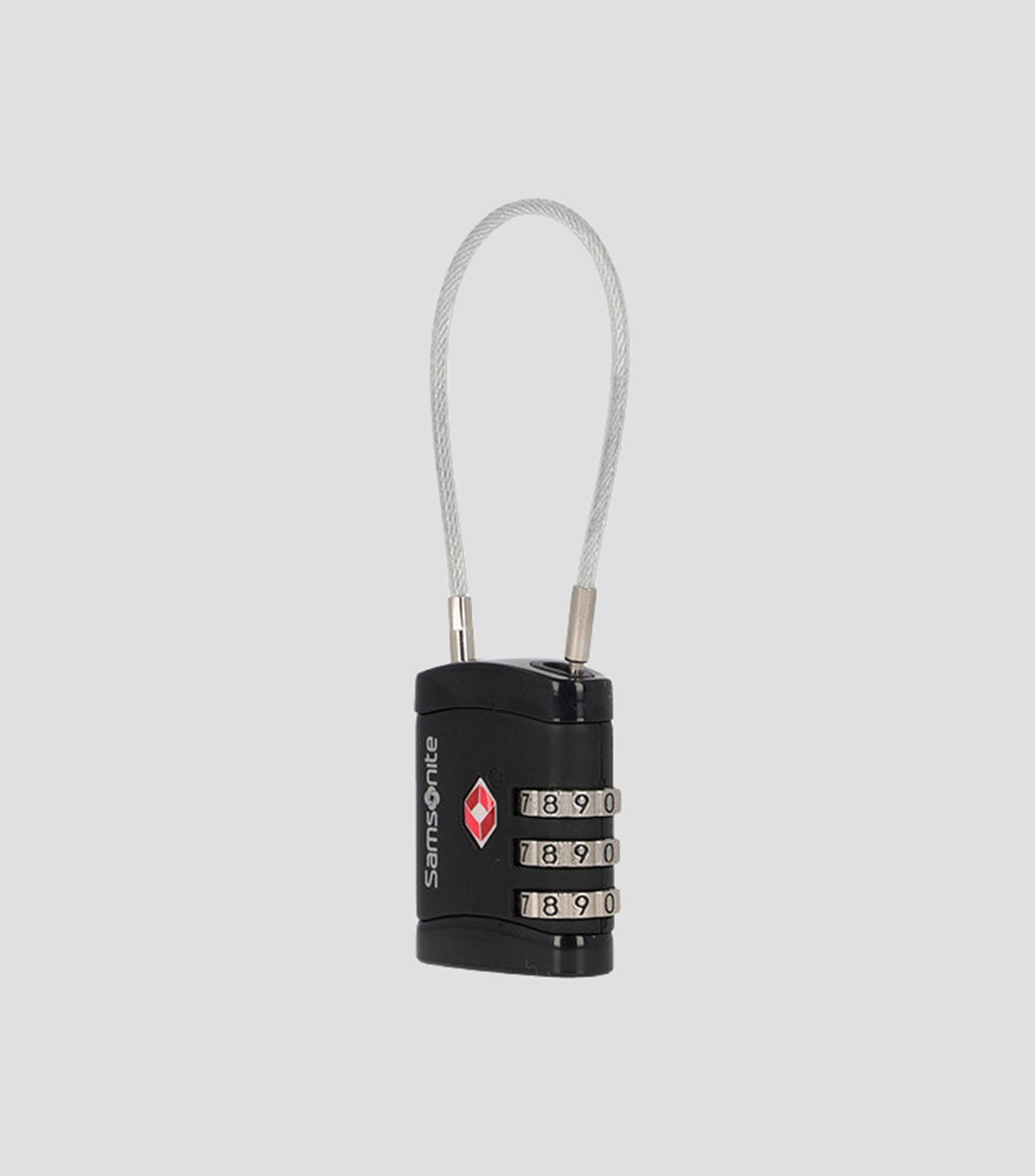 Candado de cable con combinación - TSA