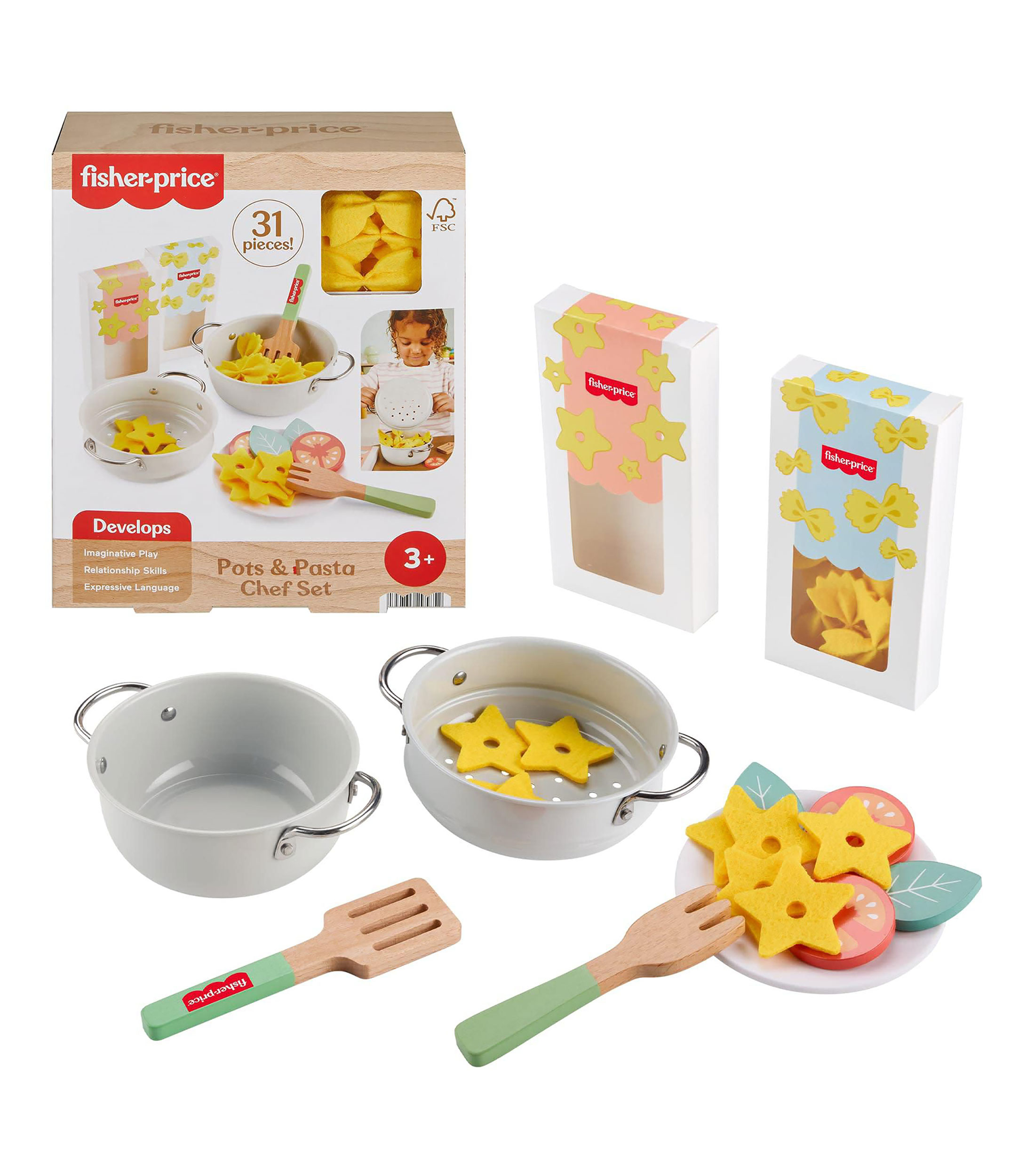 Playset Pots & Pasta Chef Set