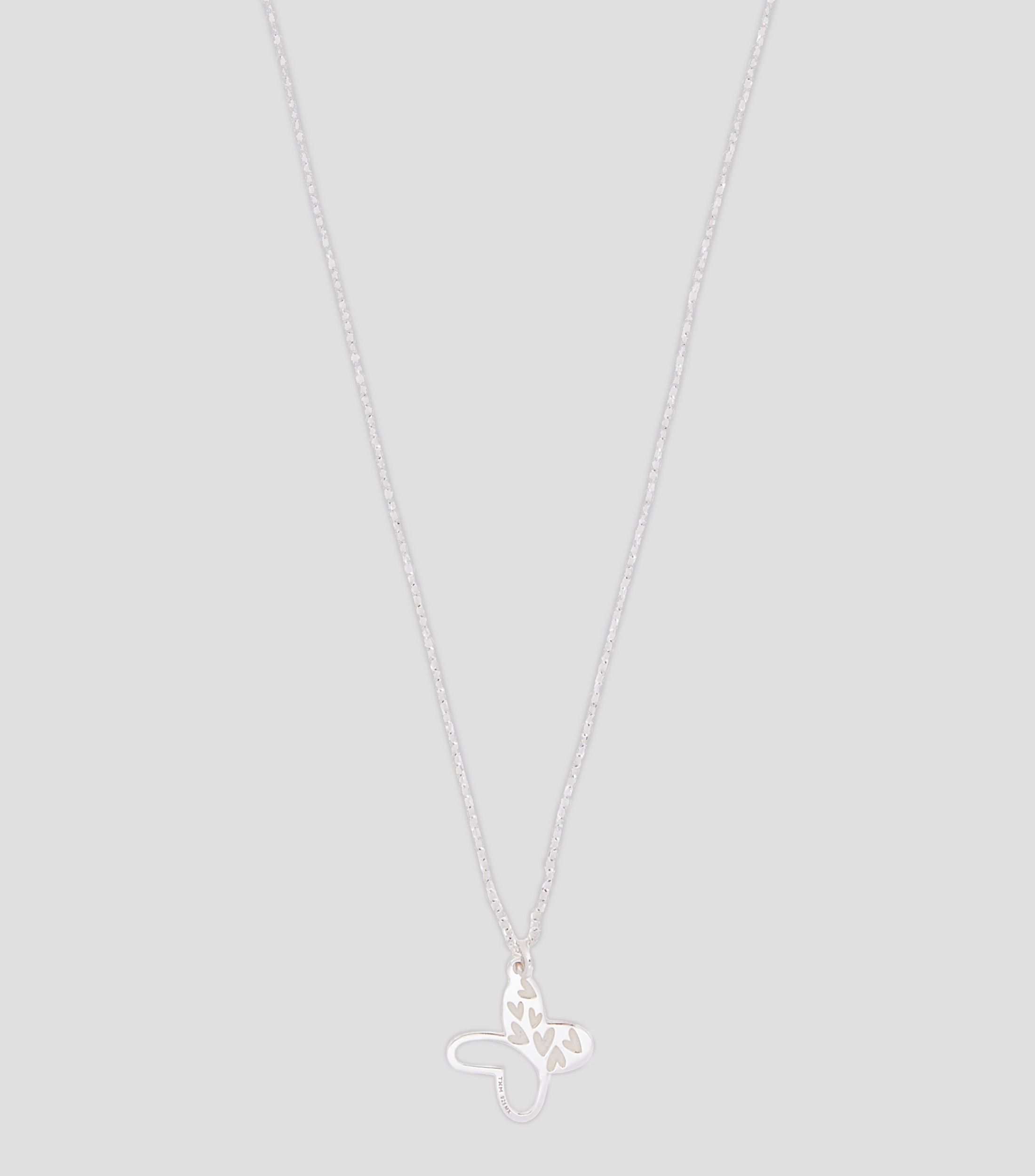 Dije en plata Mariposa Mujer