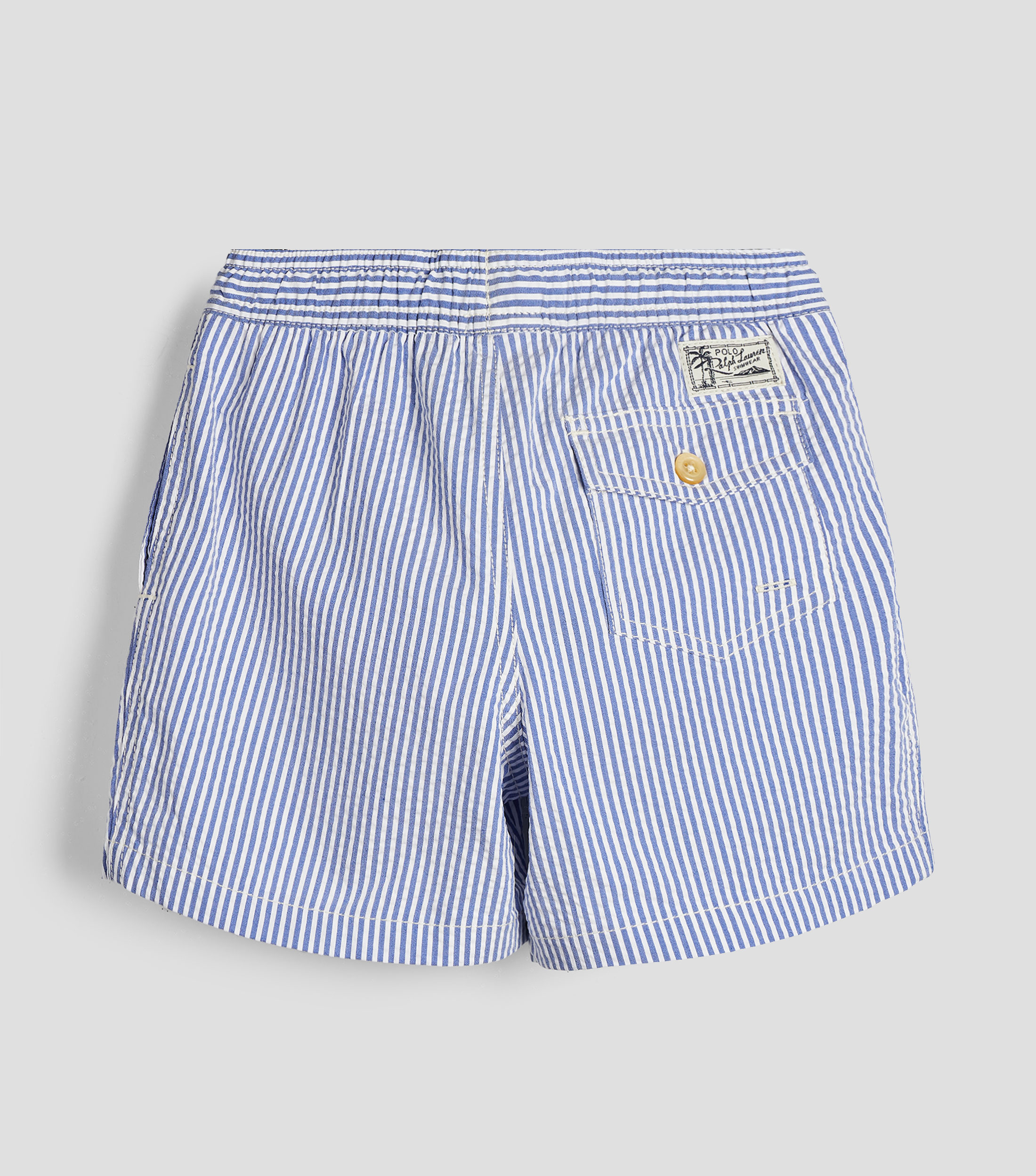 Traje de baño corto rayas Niño