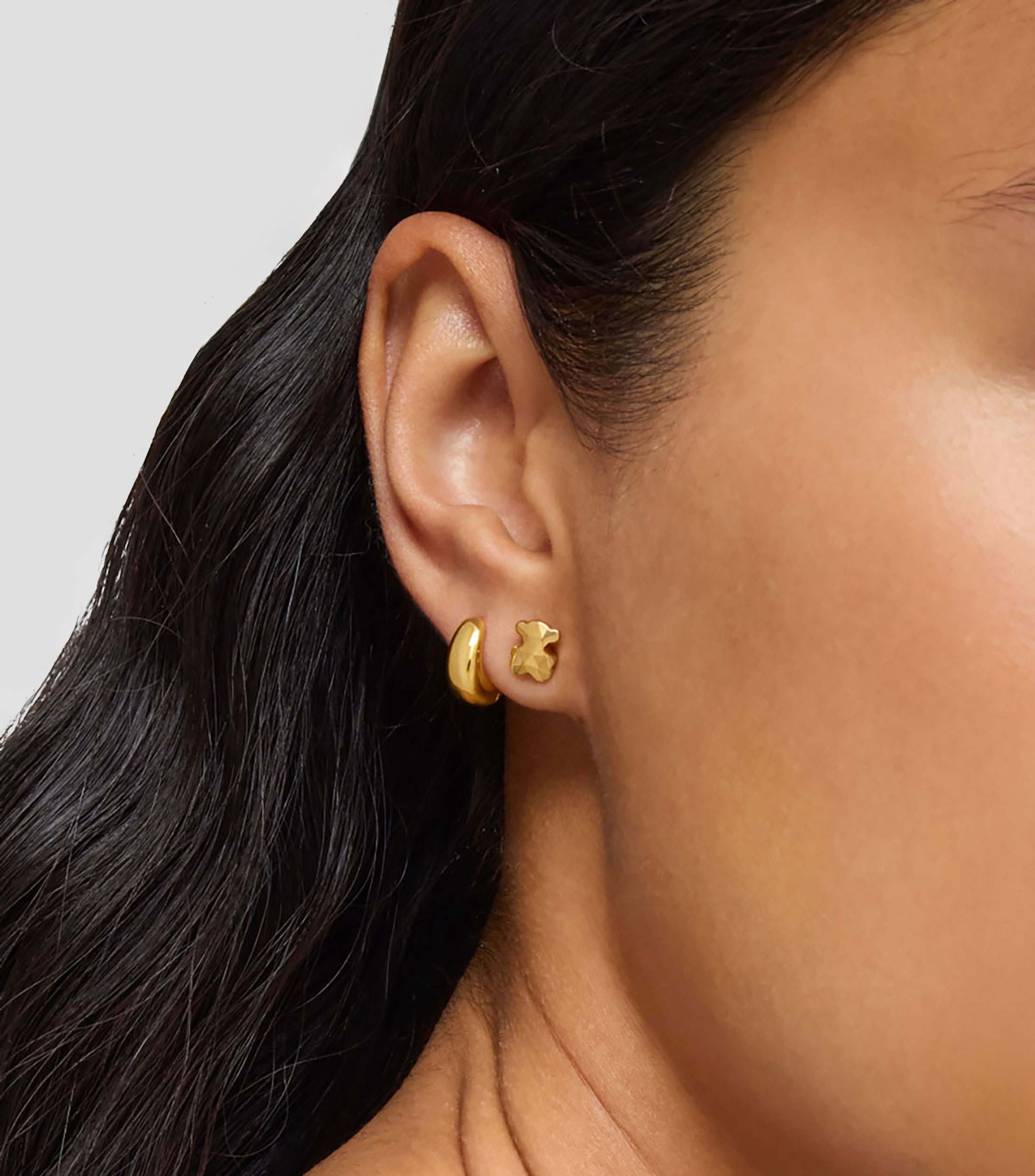 Aretes en plata .925 en forma de oso Tous Icon Mujer