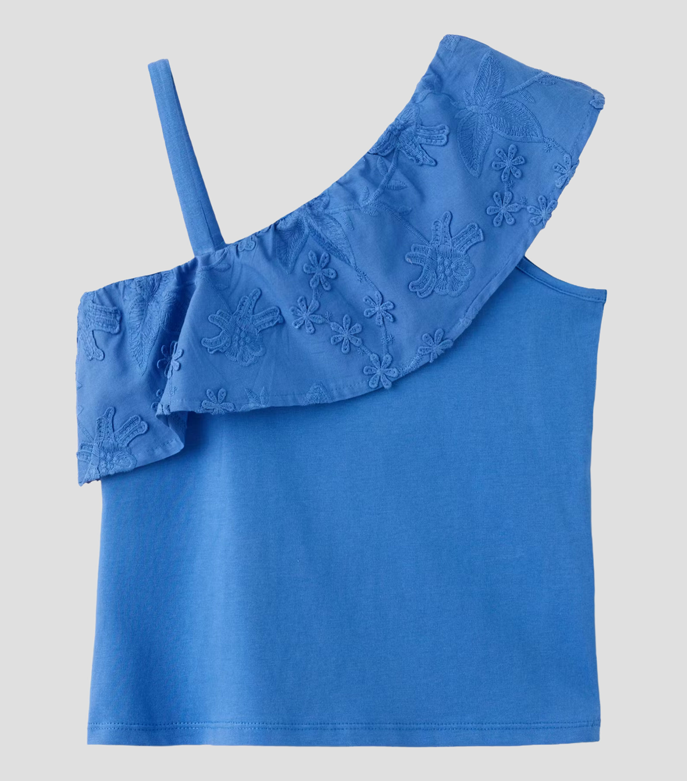 Blusa lisa sin mangas Niña