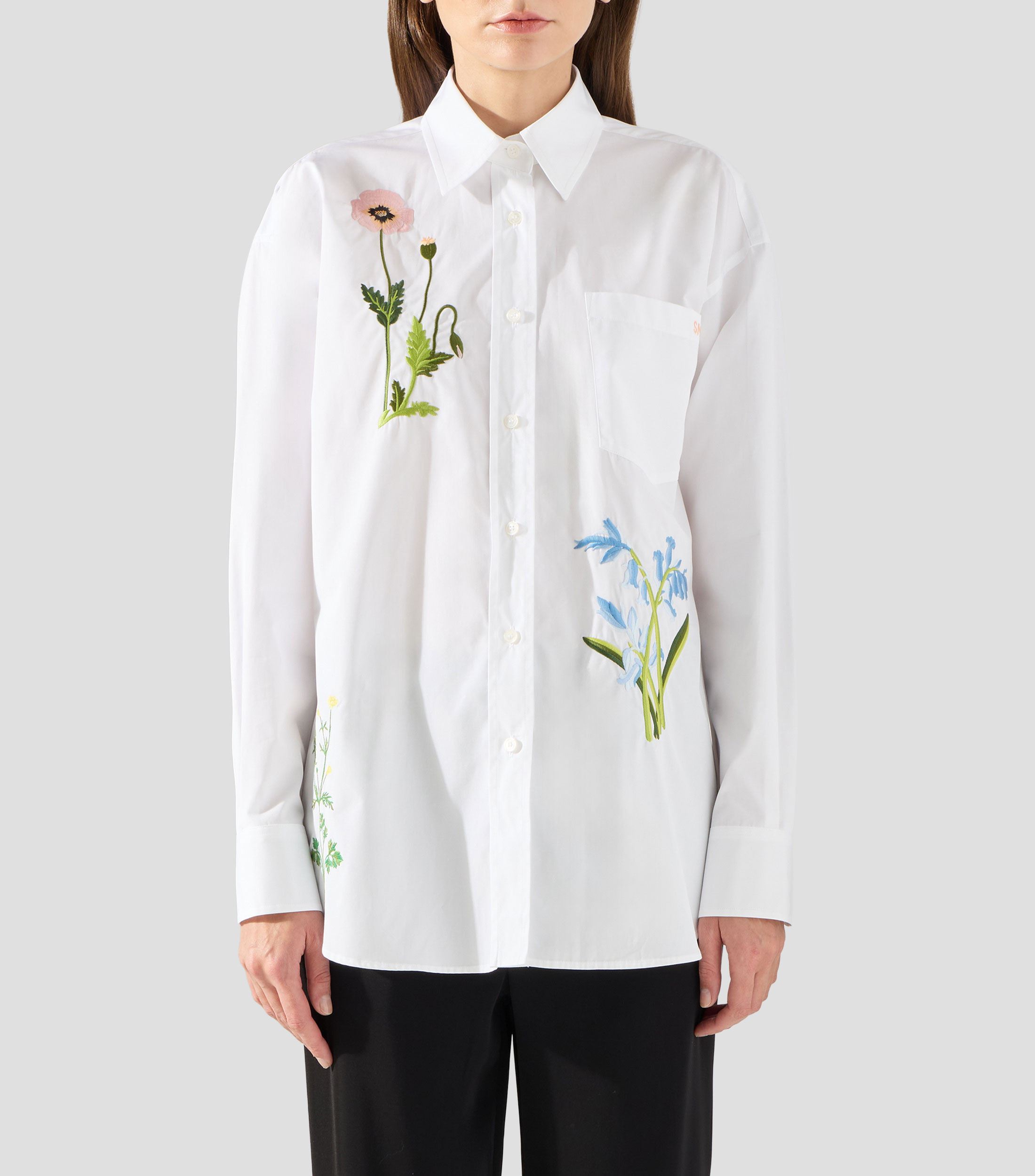 Camisa fantasía manga larga Mujer
