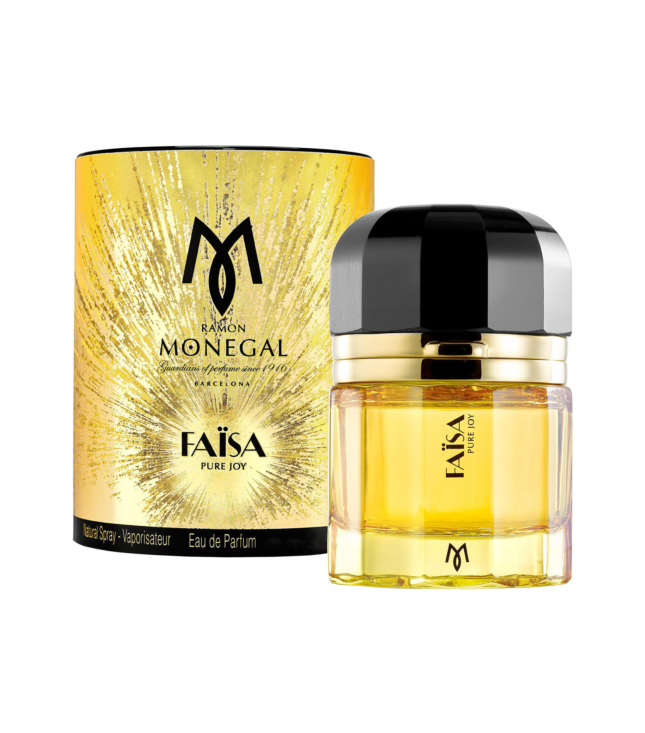 Perfume Faisa Round Box, Eau de Parfum 50 ml Unisex