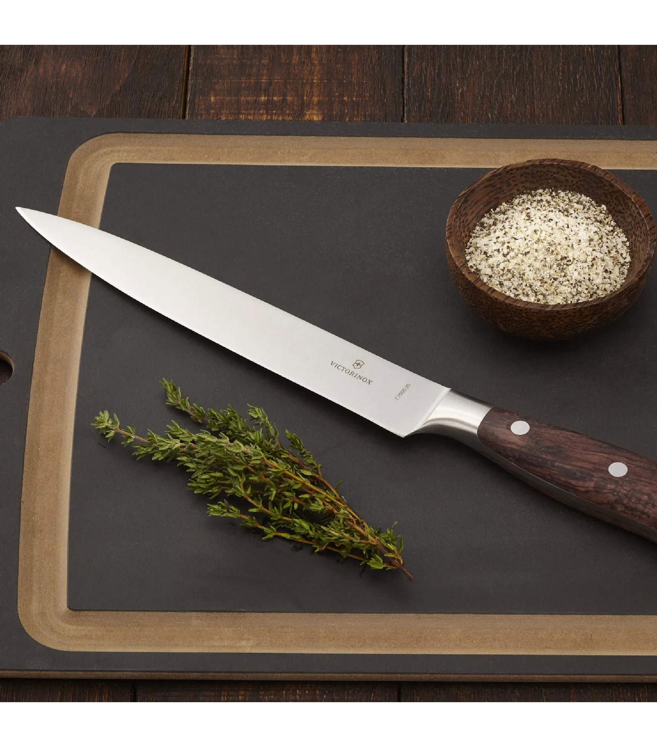Cuchillo para Trichar Grand Maitre Wood en Acero inoxidable