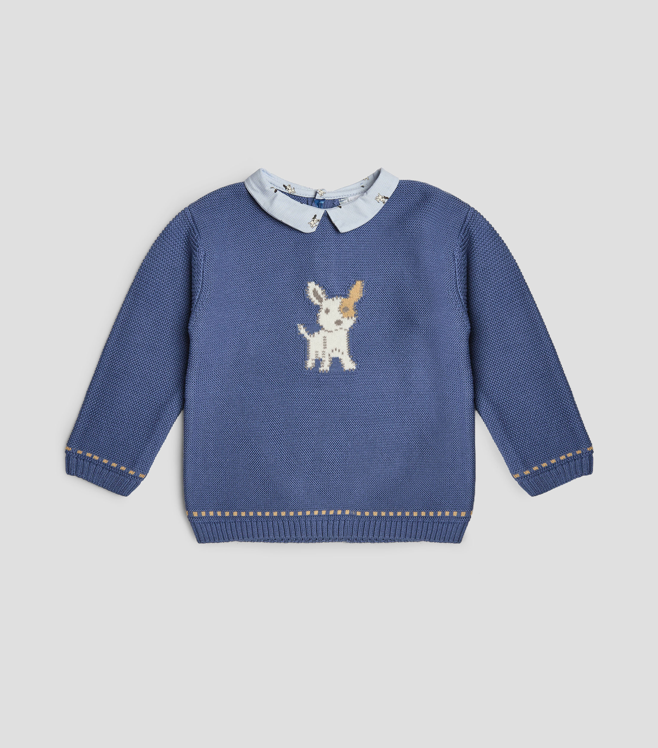 Suéter cuello peter pan Bebé