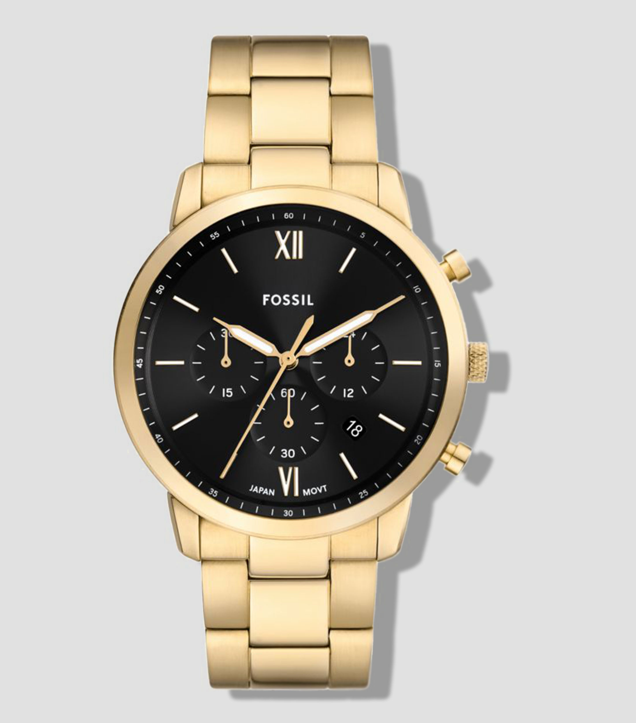 Reloj para Hombre Neutra Casual Dorado
