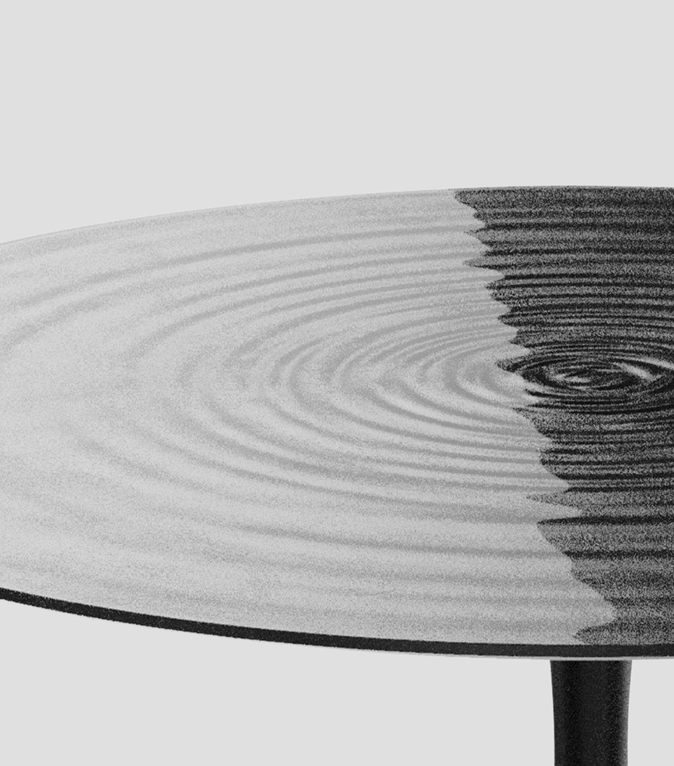 Mesa para comedor Halo de vidrio