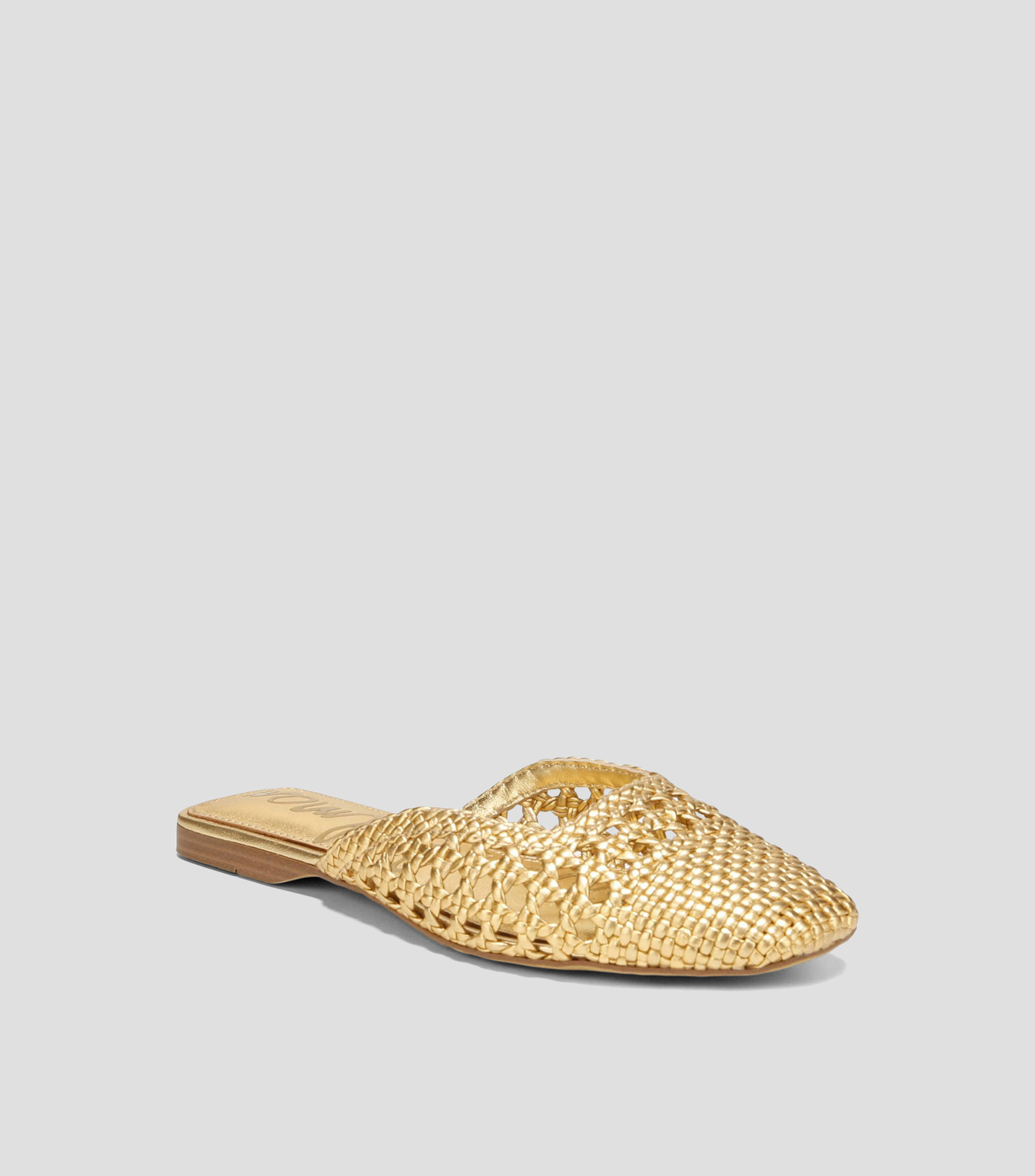 Zueco casual en piel Mujer